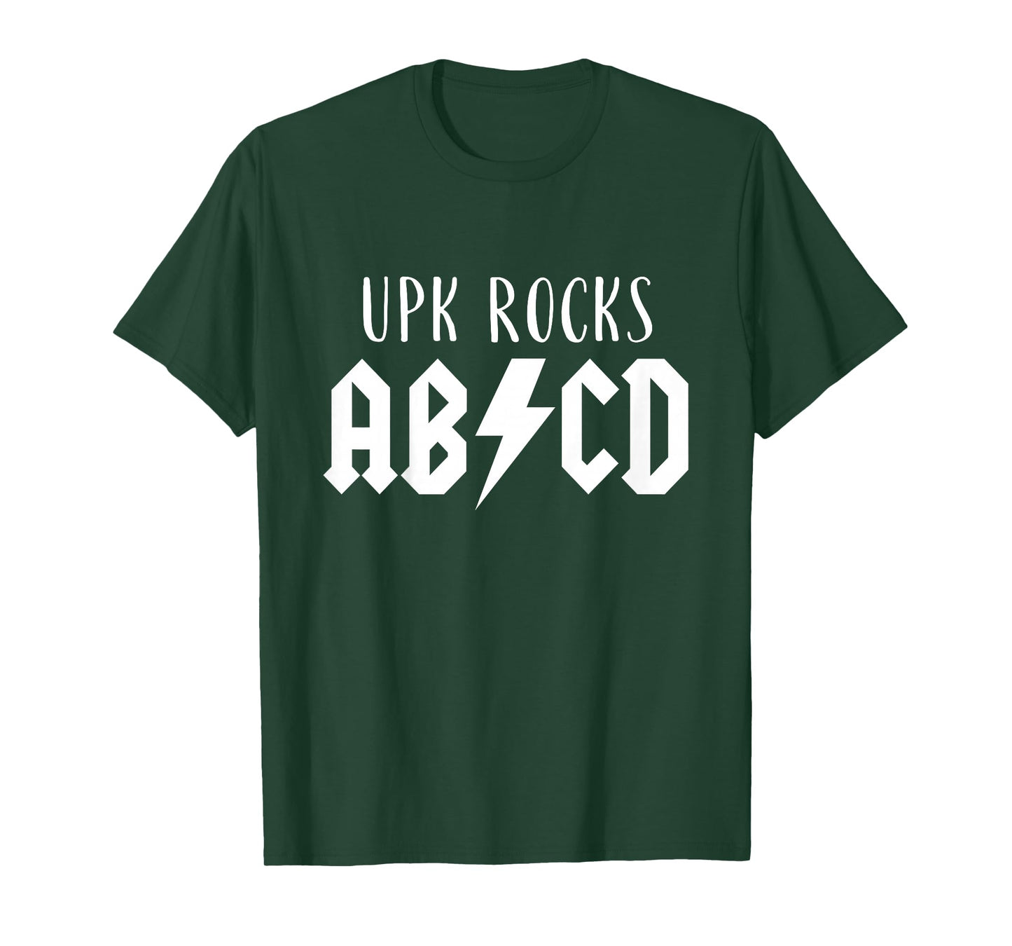 ABCD Rock First Day of UPK for Boys and Girls Back to School T-Shirt
