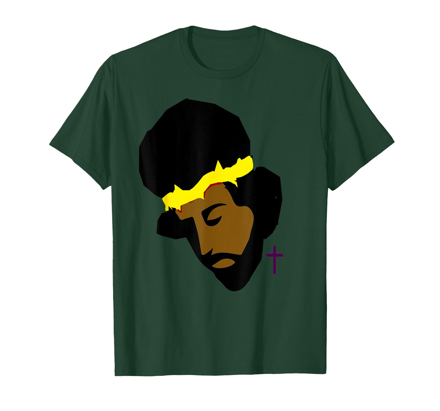 AFRICAN AMERICAN JESUS SHIRT | Black Jesus Art T-Shirt T-Shirt
