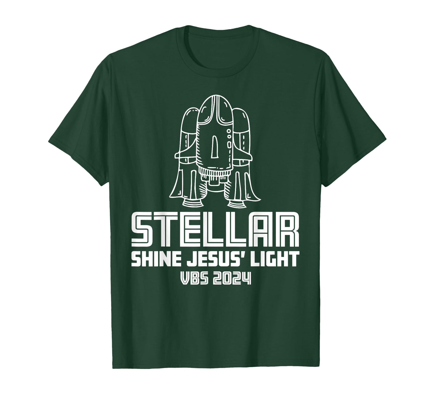 Stellar Shine Jesus' Light VBS 2024 Vacation Bible School T-Shirt