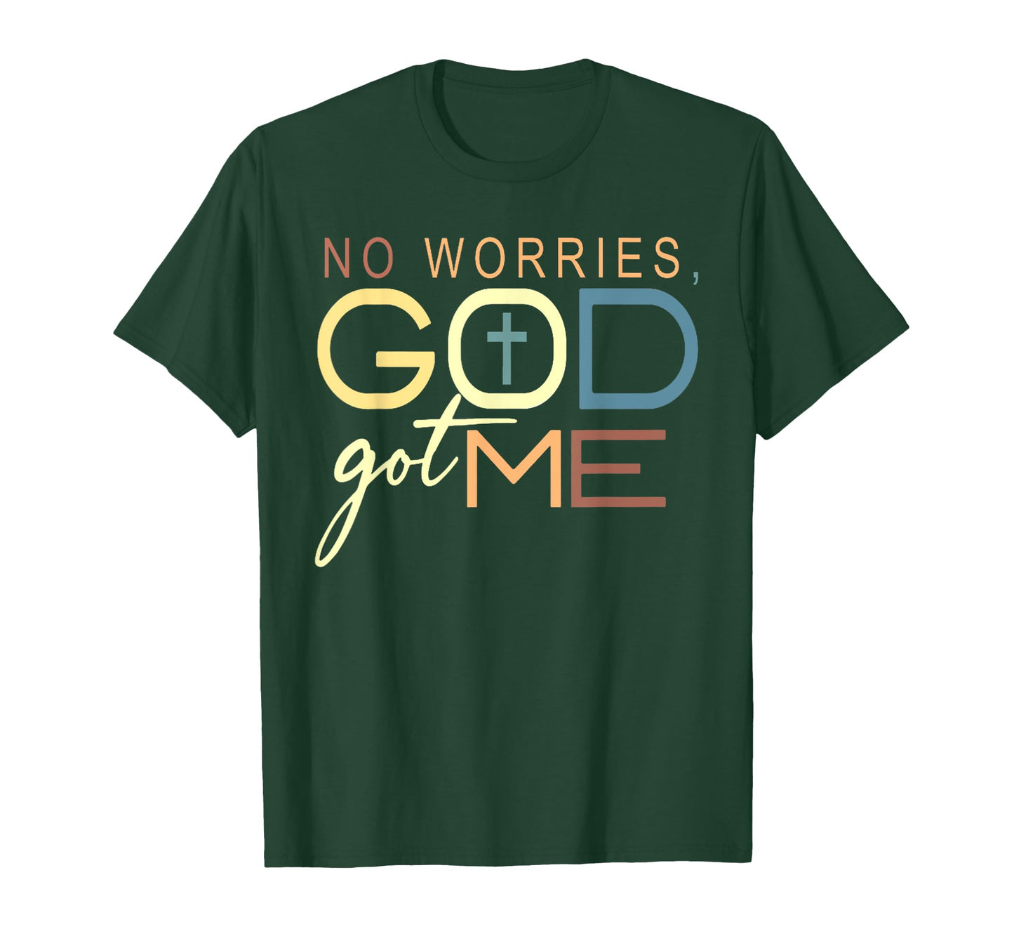 God Jesus Got Me Motivational Church Faith Christian Saying T-Shirt