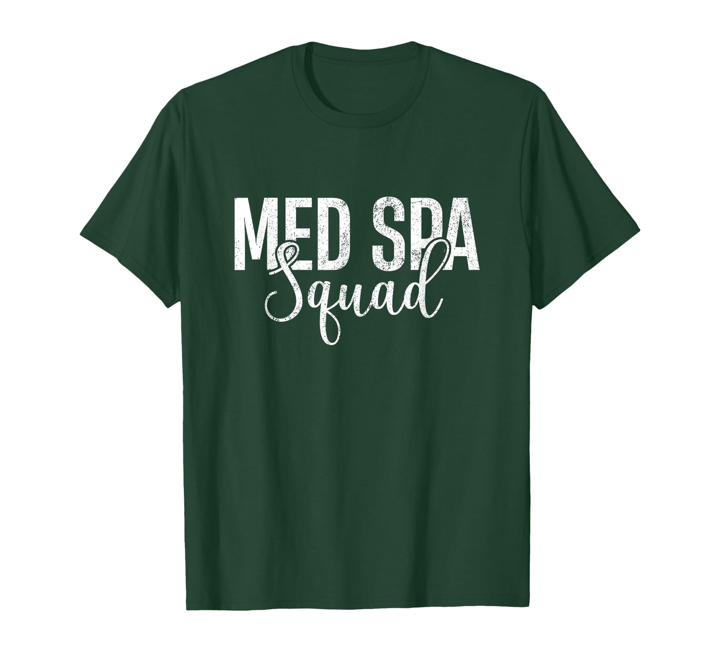 Vintage Med Spa Squad Medical Spa Aesthetic Nurse Injector T-Shirt