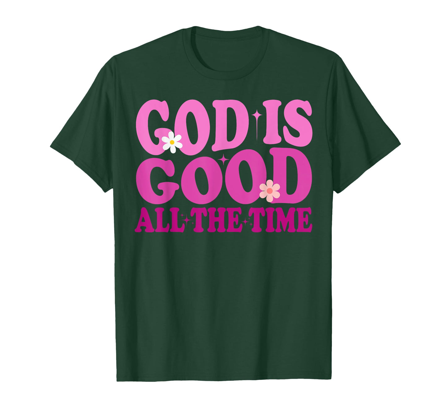 God Is Good Message Powerful Jesus Christ Is Lord Bible T-Shirt