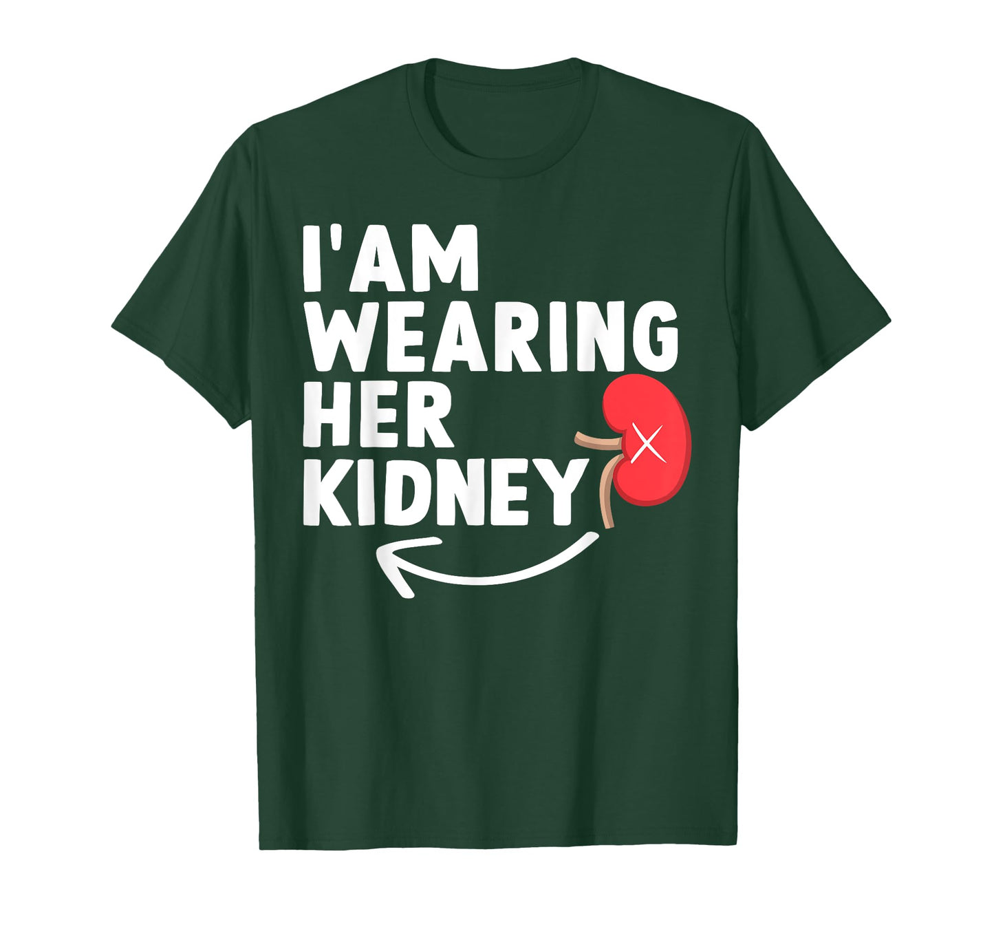 Funny Kidney Transplant Kidney Donor Wife T-Shirt