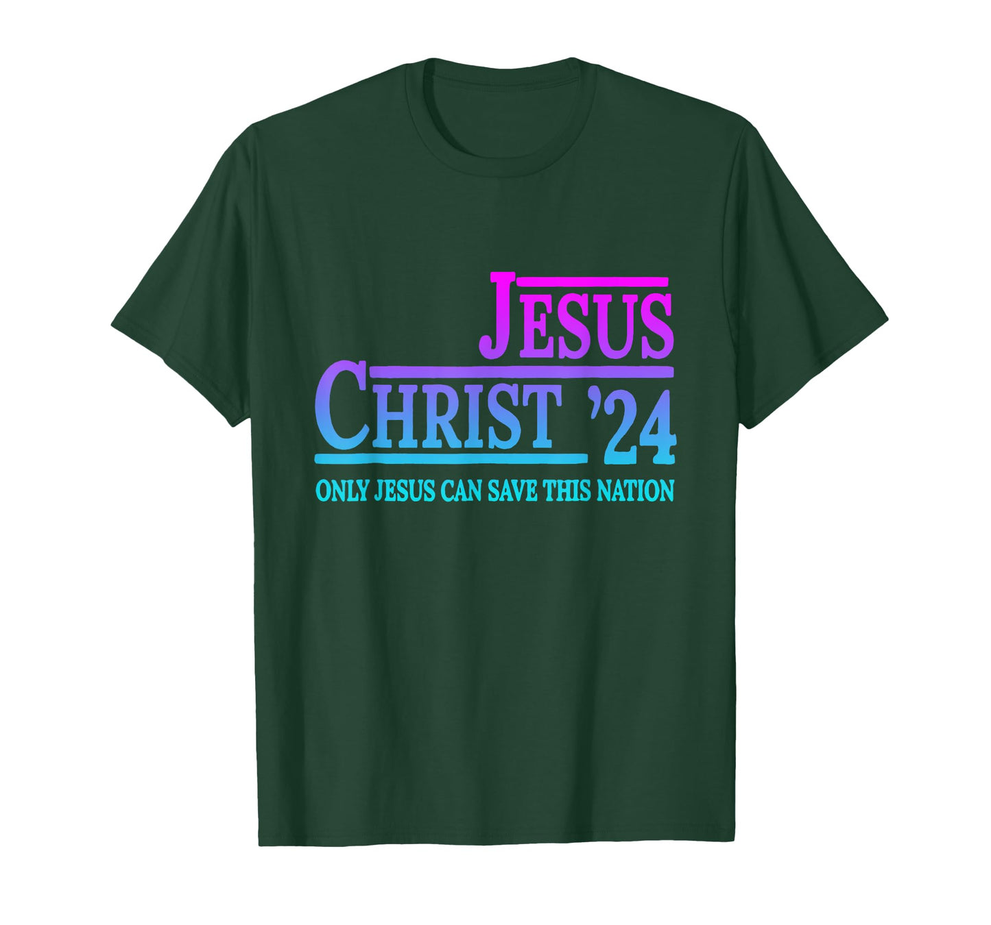 Jesus Christ 24 Only Jesus Can Save This Nation T-Shirt
