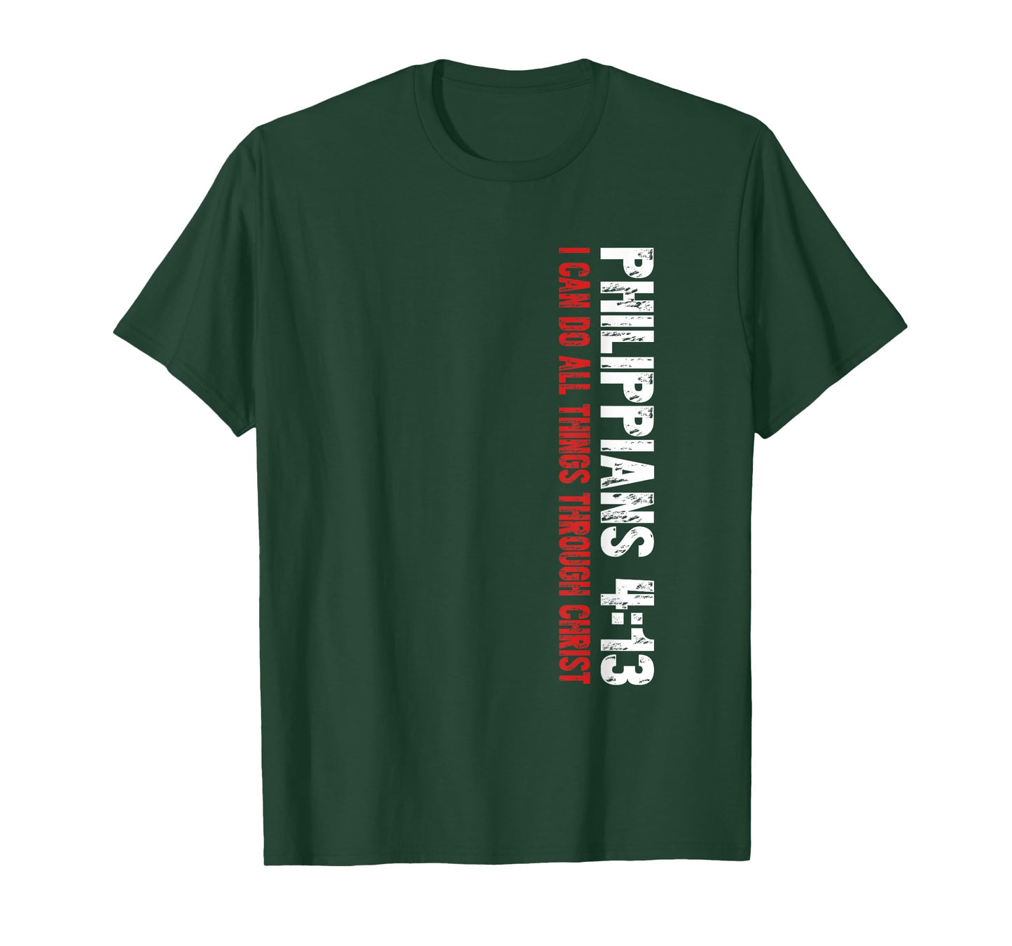 Philippians 4:13 Bible Verse Inspiration from Jesus T-Shirt