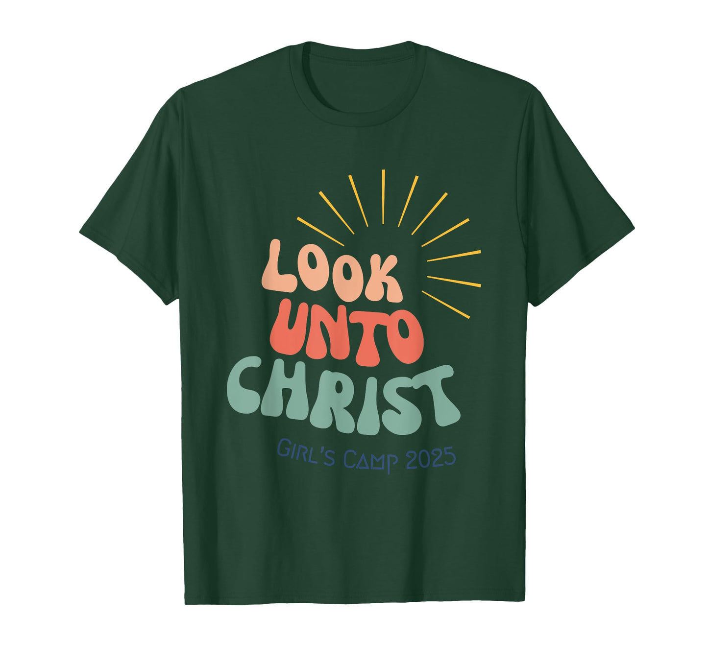 Look Unto Christ Girls Camp Young T-Shirt