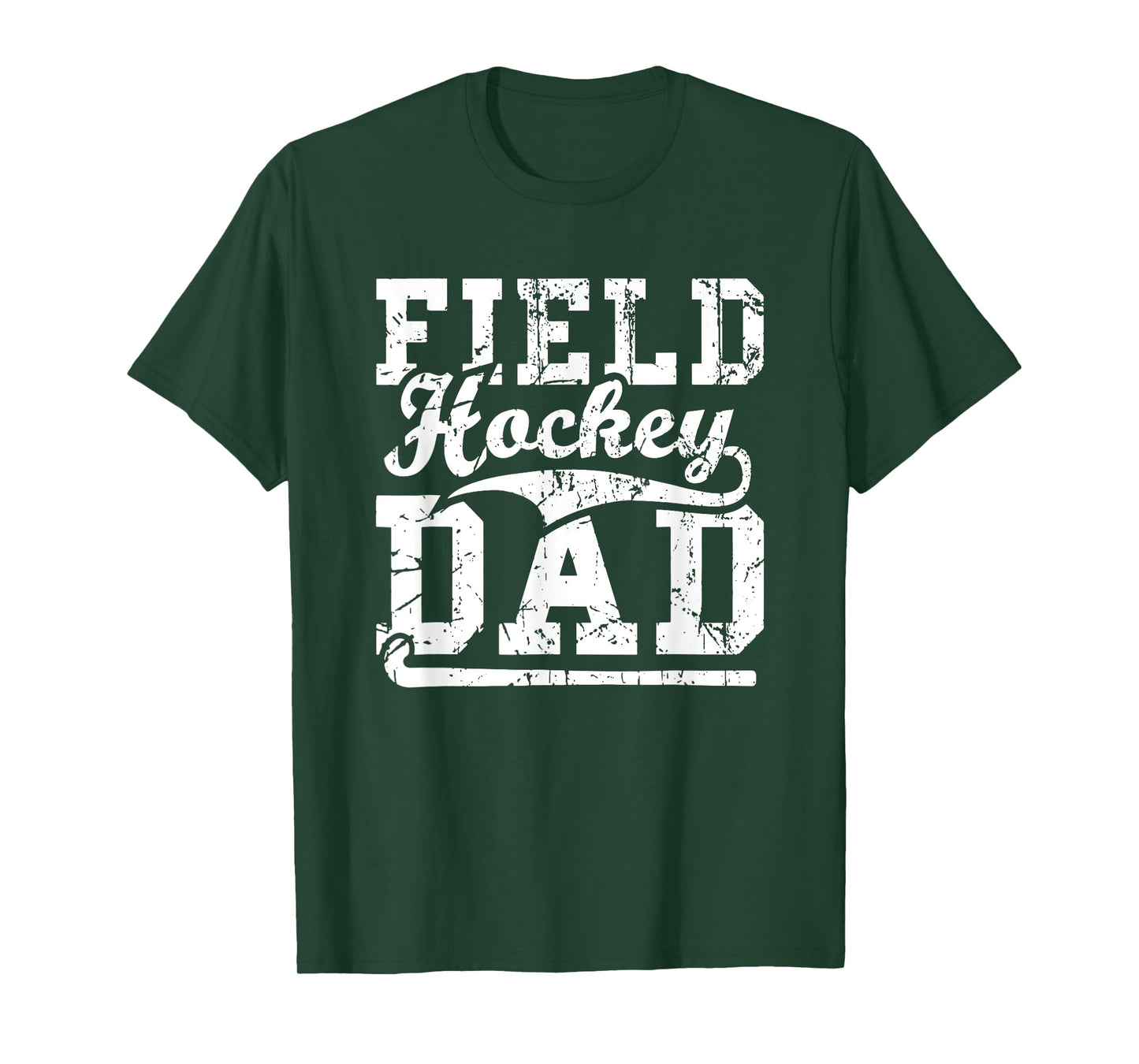Men Field Hockey Dad Field Hockey Player Hockey Fan T-Shirt