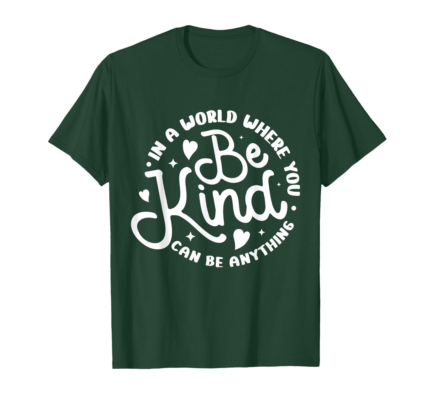 Be Kind Positive Quote Choose Kindness Men Women Kids T-Shirt