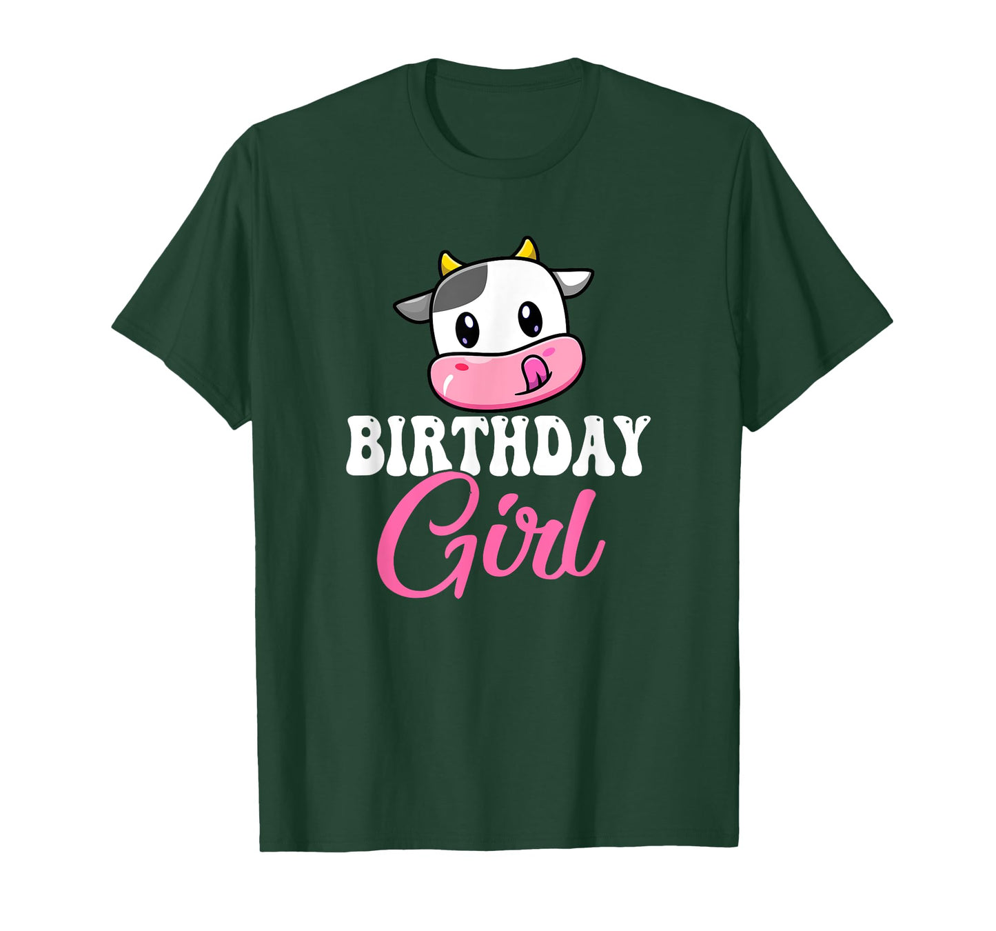 1st 2nd 3rd Cute Cow Birthday Girl Theme Party Farm T-Shirt