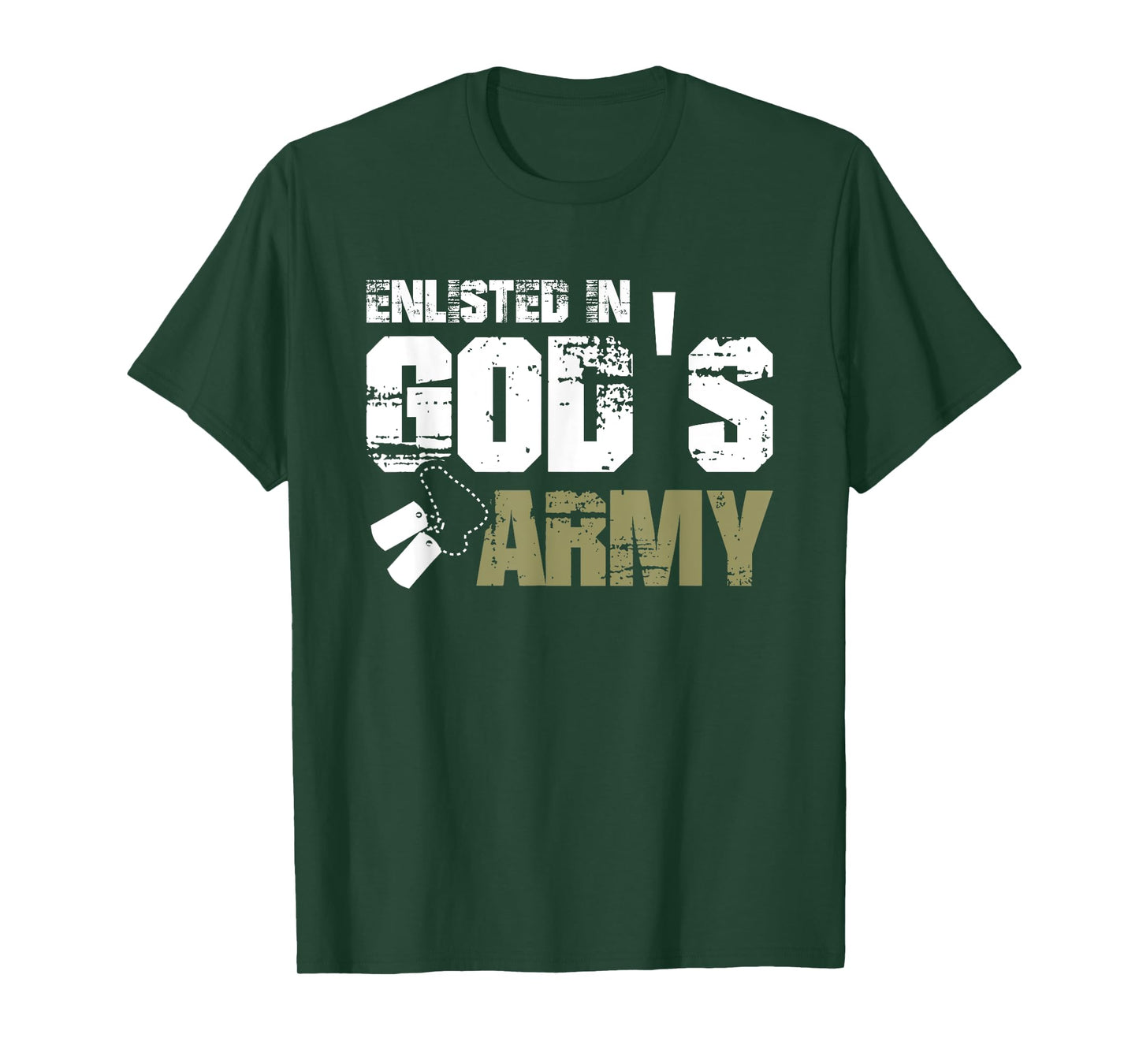 Enlisted In God's Army T-Shirt