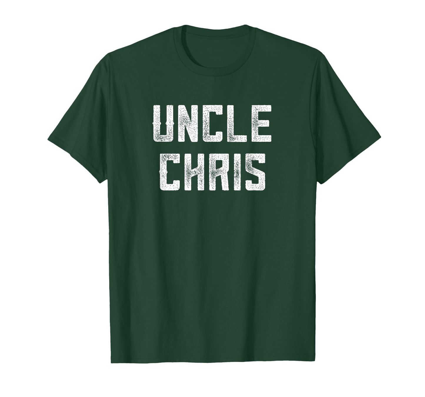 Uncle Chris Funny Uncle From Niece Nephew New Uncle Day T-Shirt