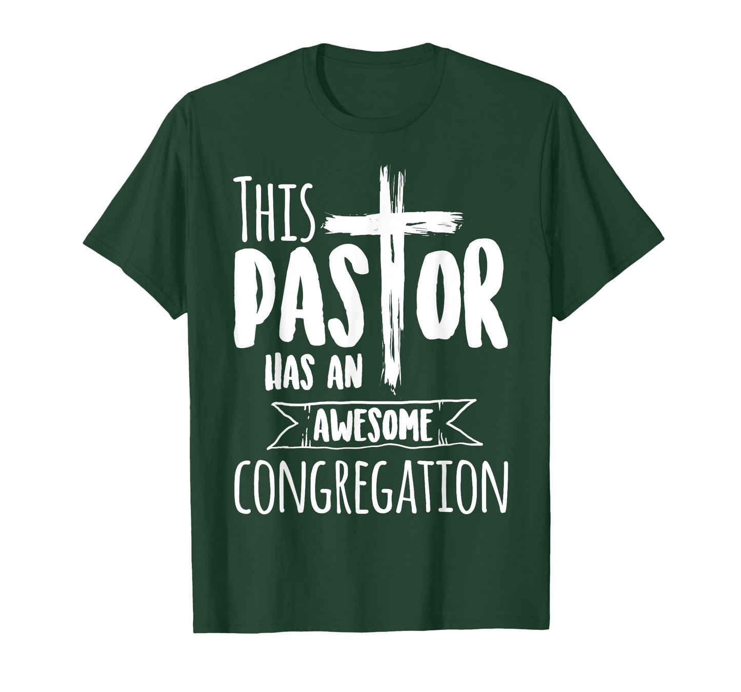 This Pastor Has An Awesome Congregation | Priest Gift T-Shirt