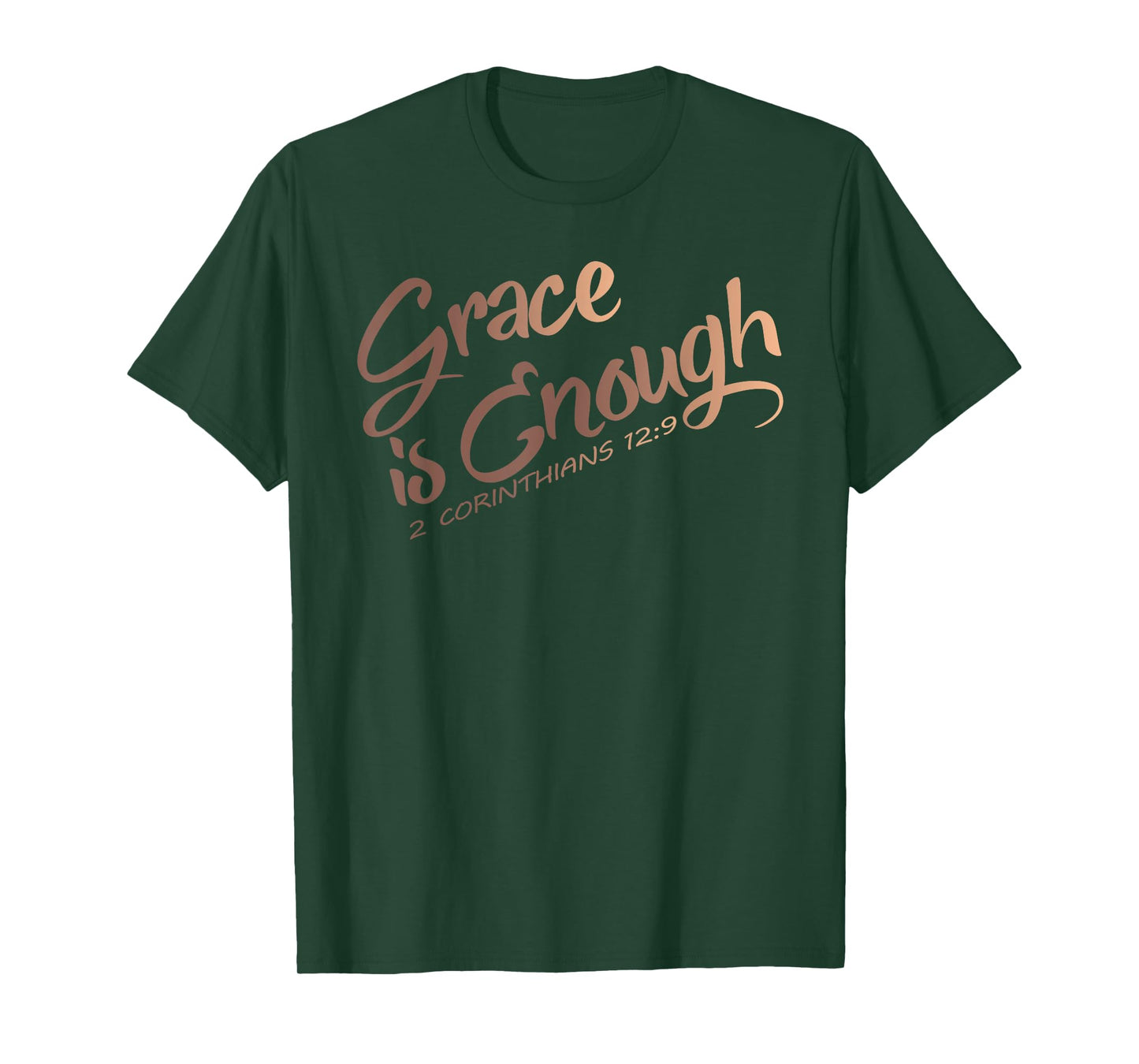 Grace is Enough Christian Shirt for Women and Men of Faith T-Shirt