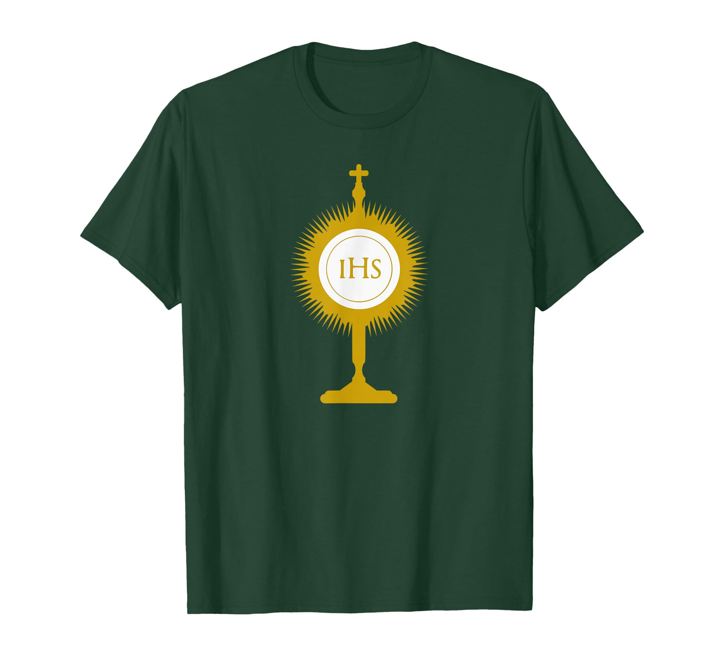 Catholic Blessed Sacrament Monstrance Eucharistic Adoration T-Shirt