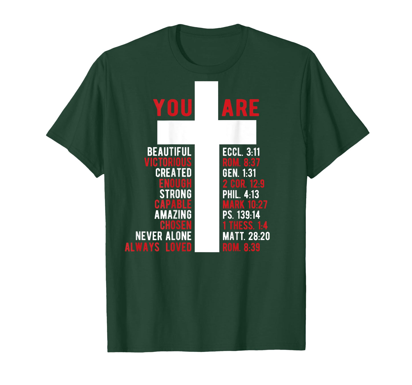 Jesus Never God Says You Bless The Way The Truth ART ON BACK T-Shirt
