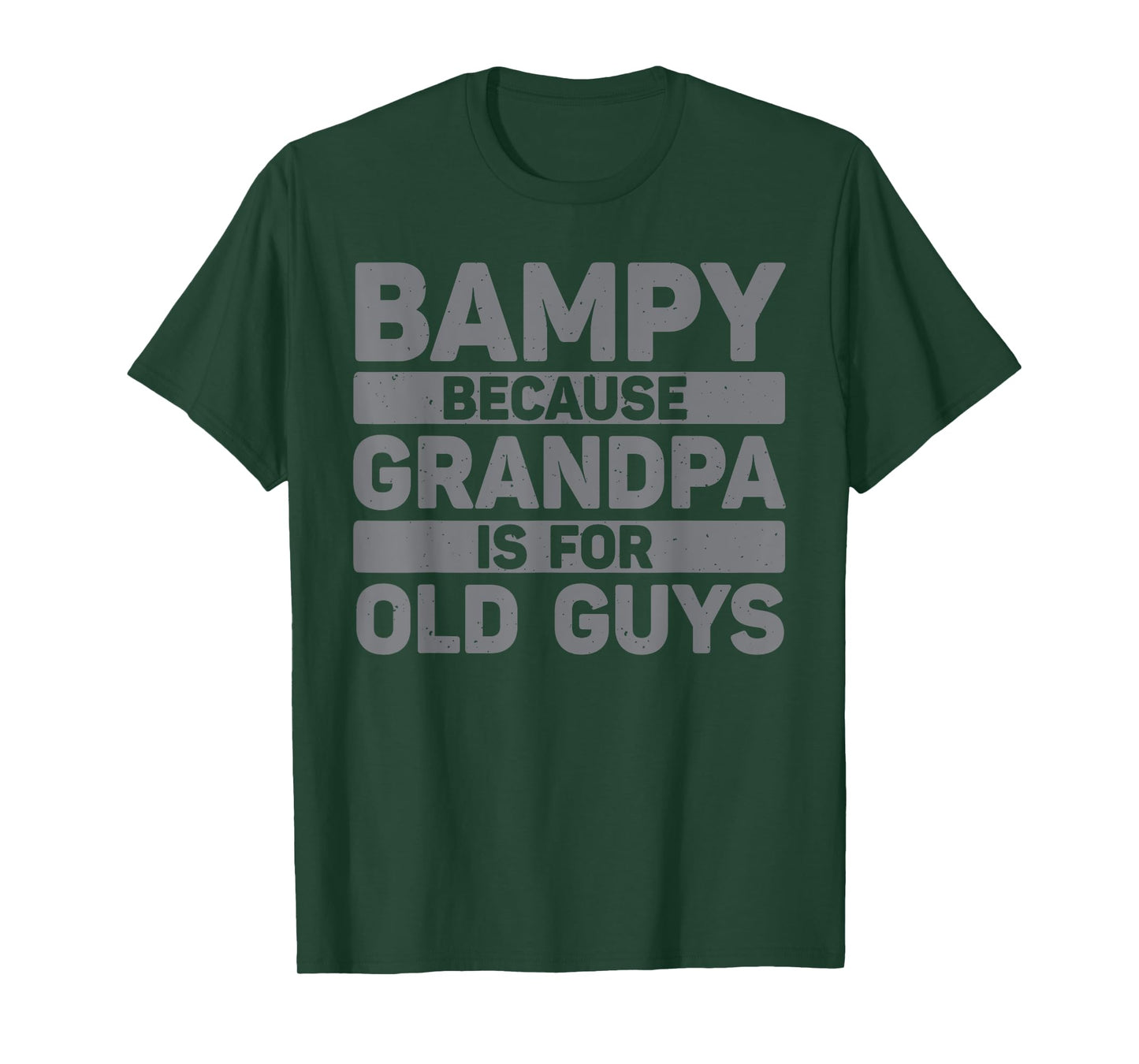 Bampy Design For Grandpa From Grandkids Father's Day Bampy T-Shirt