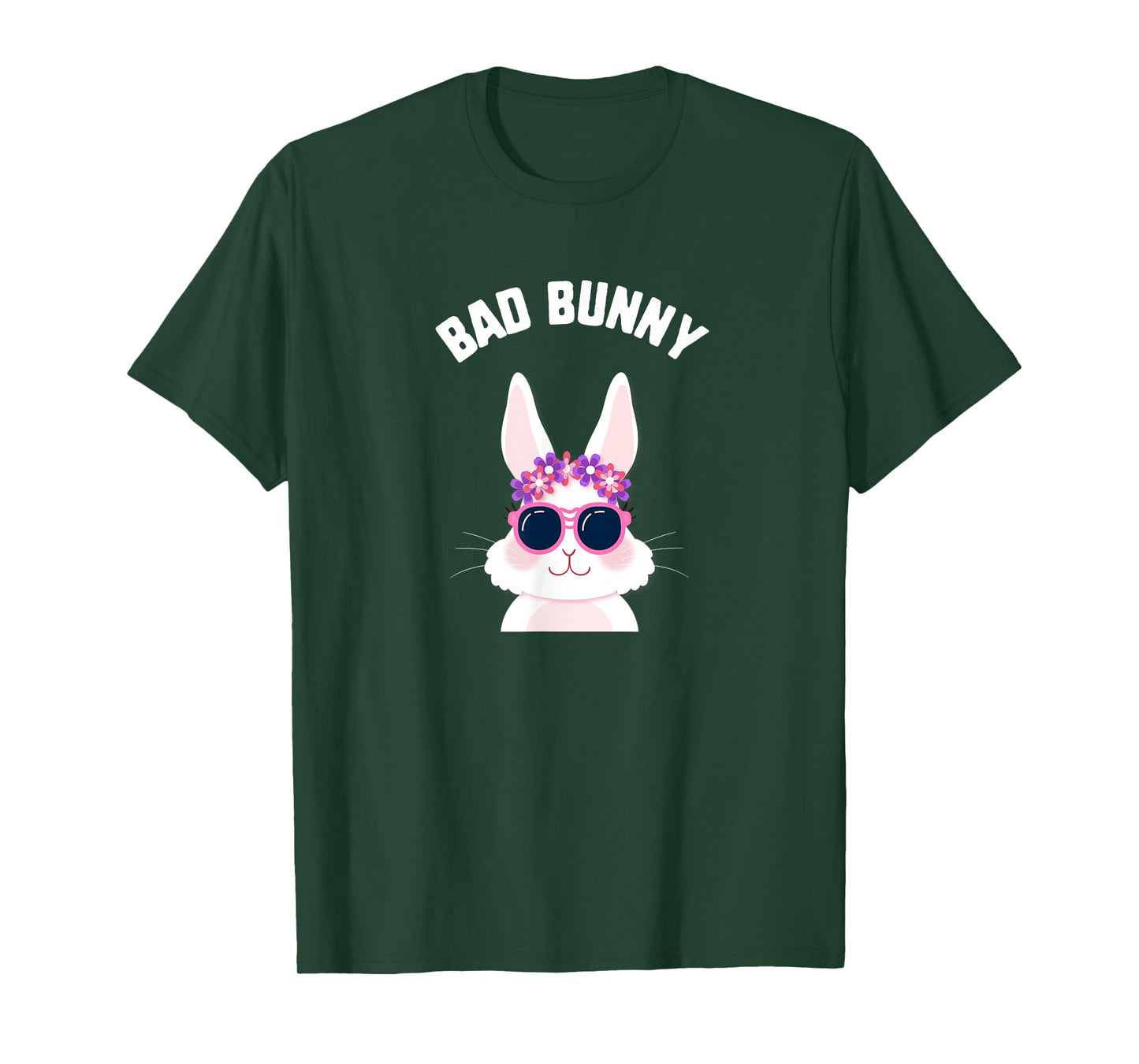 Easter Bad Bunny Sunglasses Kids Candy Spring Bunny Gift T-Shirt