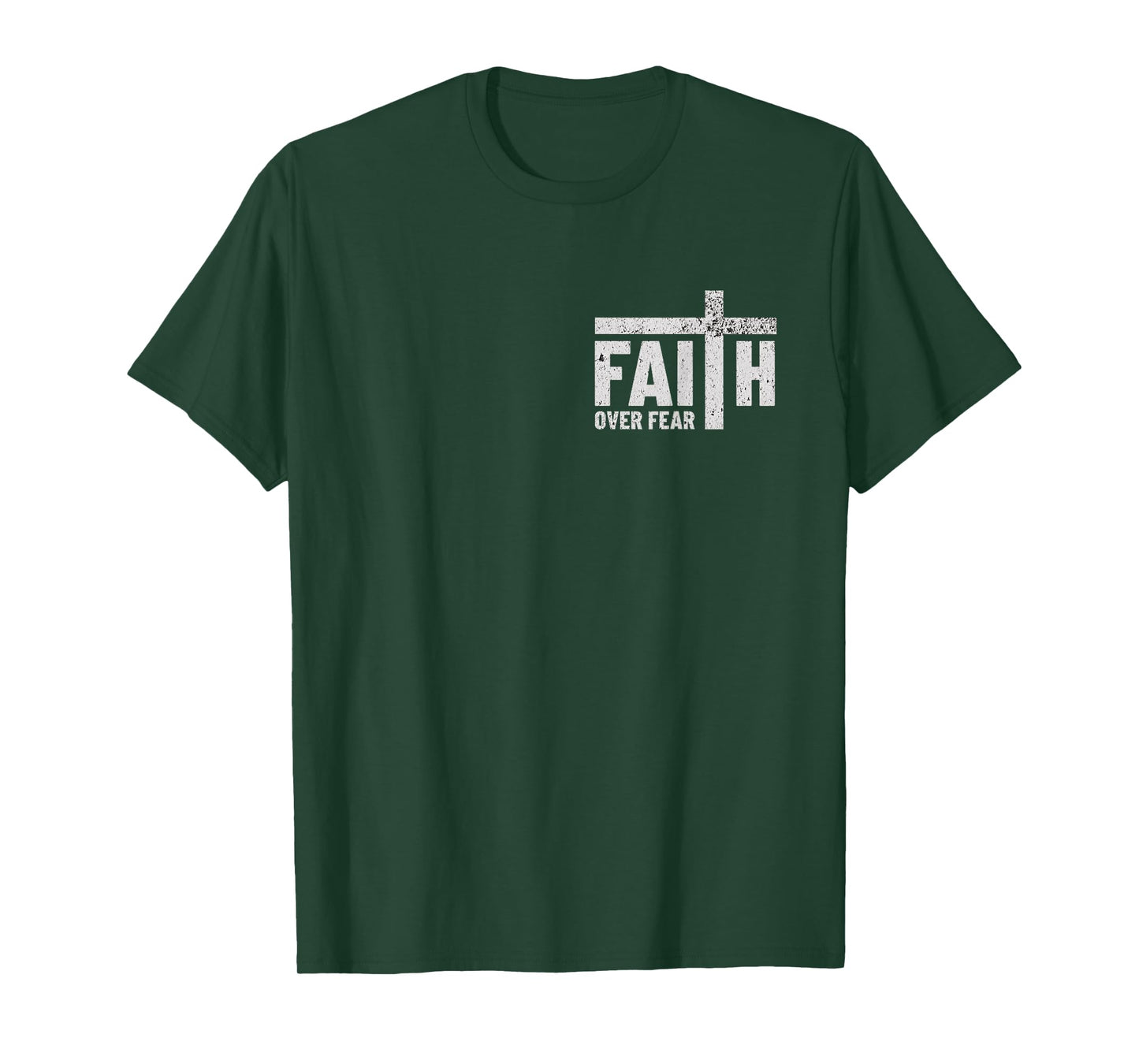 Christian Shirt For Men Women Christian Faith Over Fear T-Shirt