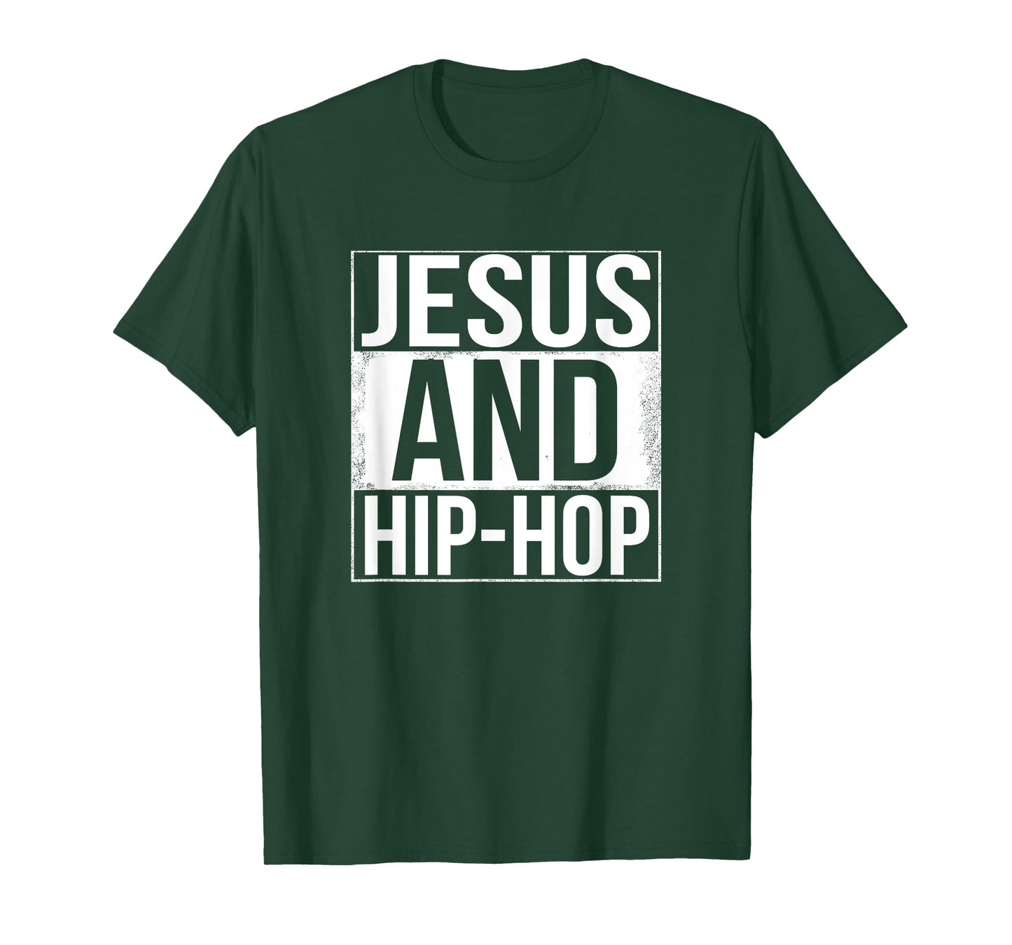 Jesus And Hip Hop T Shirt Funny Retro Vintage Christian T-Shirt