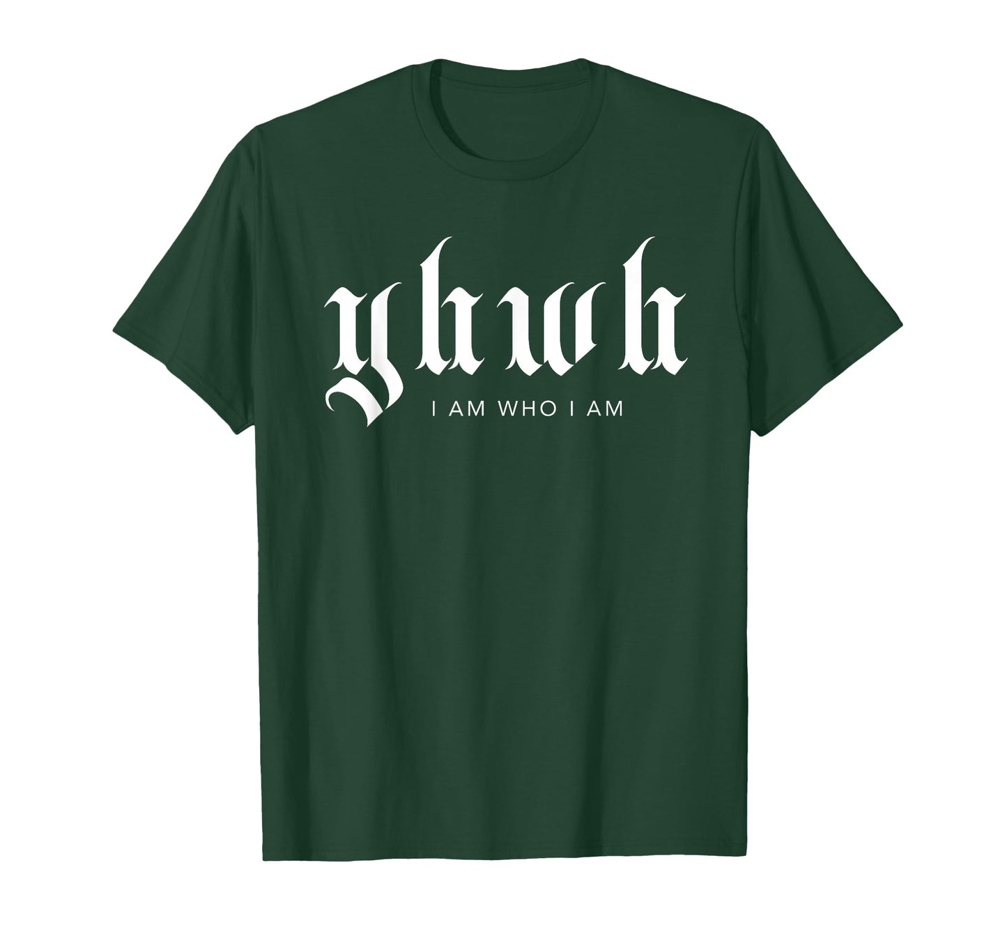 YHWH Christian Streetwear Aesthetic Bible Scripture T-Shirt
