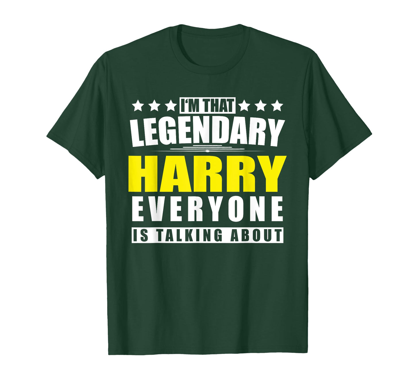 Name Harry First Name Gifts - Funny Personalized Gift T-Shirt
