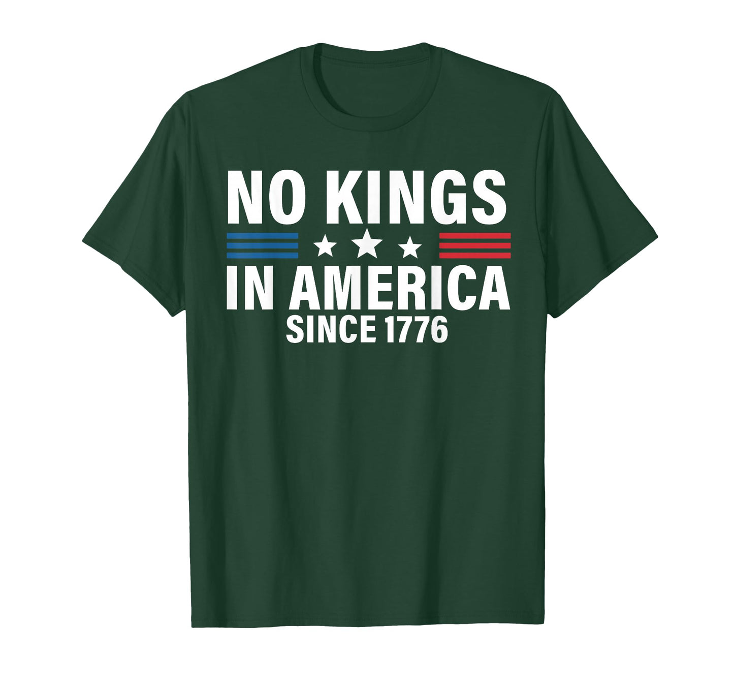 Independence day 4th of july 1776 no kings T-Shirt