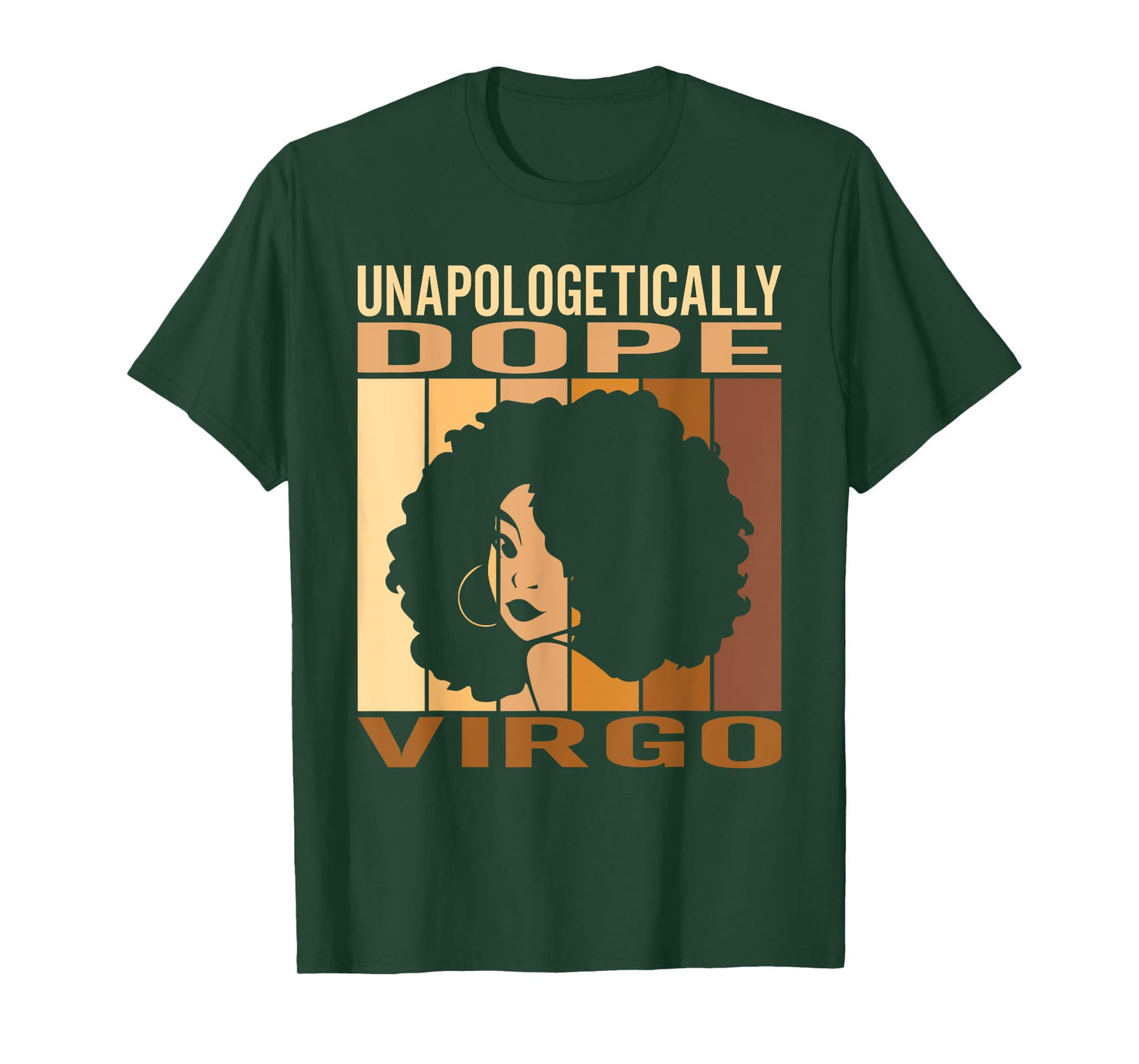 Unapologetically Dope Virgo Melanin Women Horoscope T-Shirt
