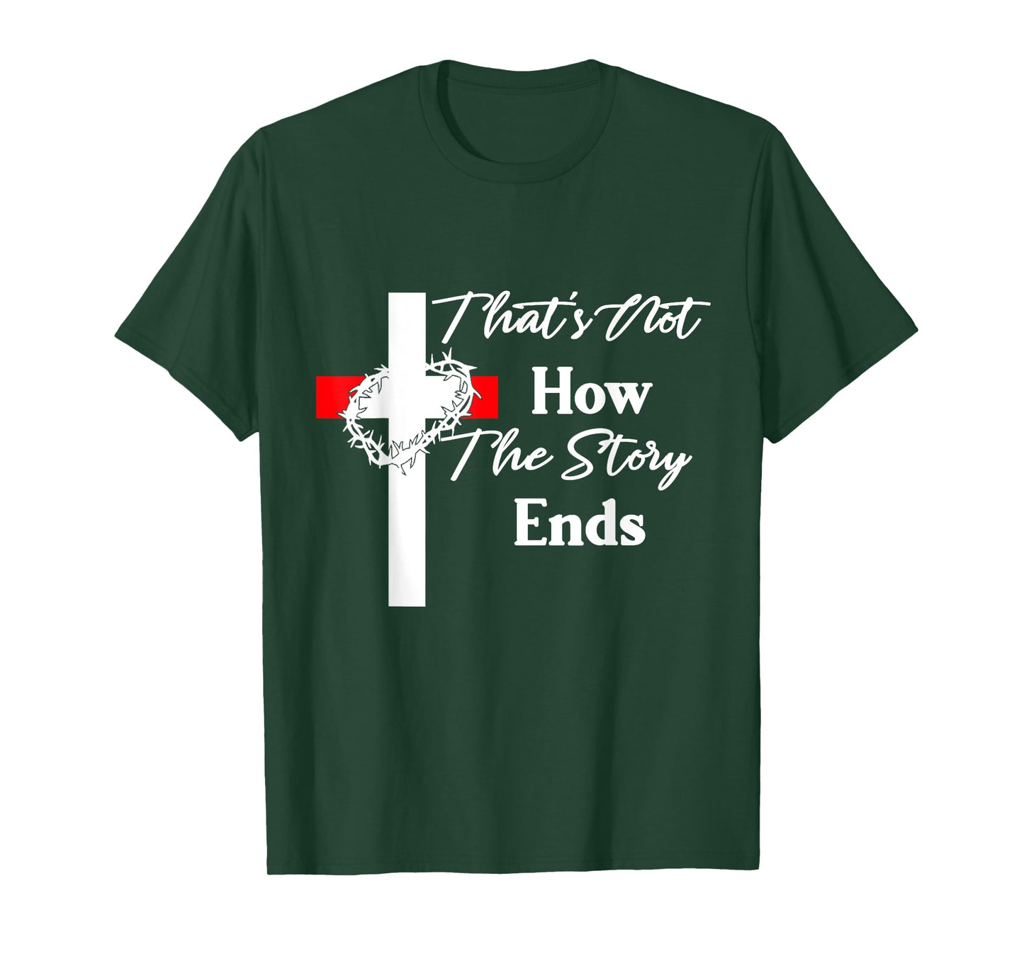 Jesus Resurrection Crown of Thorns Easter Christian T-Shirt