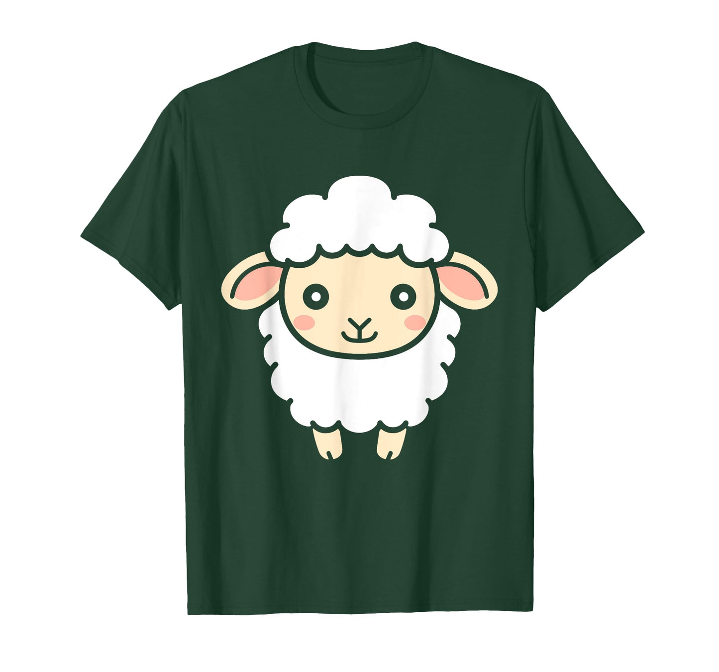 Quote Little Cute Baby Sheep Simple Lamb T-Shirt