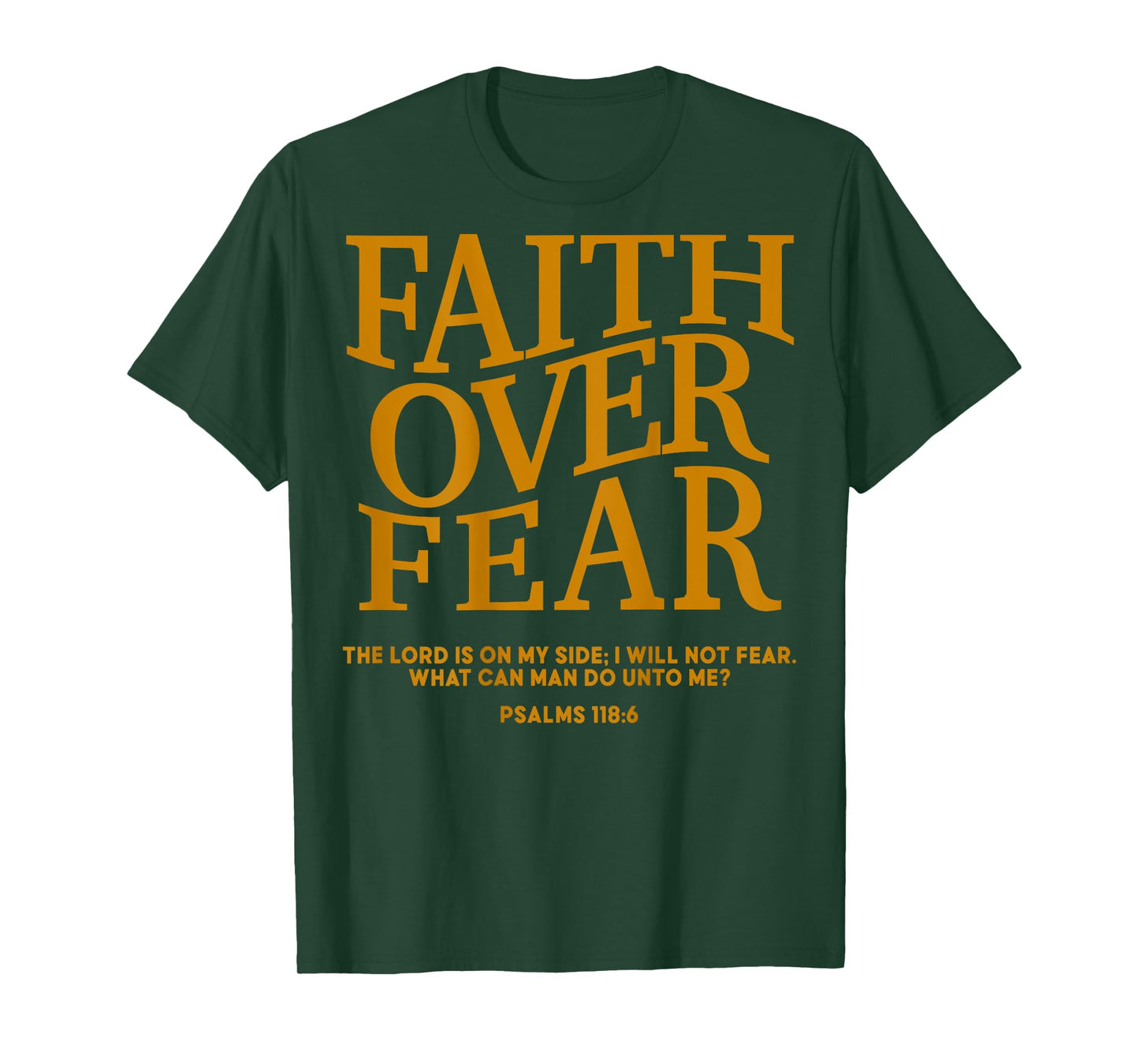 Faith Over Fear Jesus Toddler God Sister Daughter Son Father T-Shirt