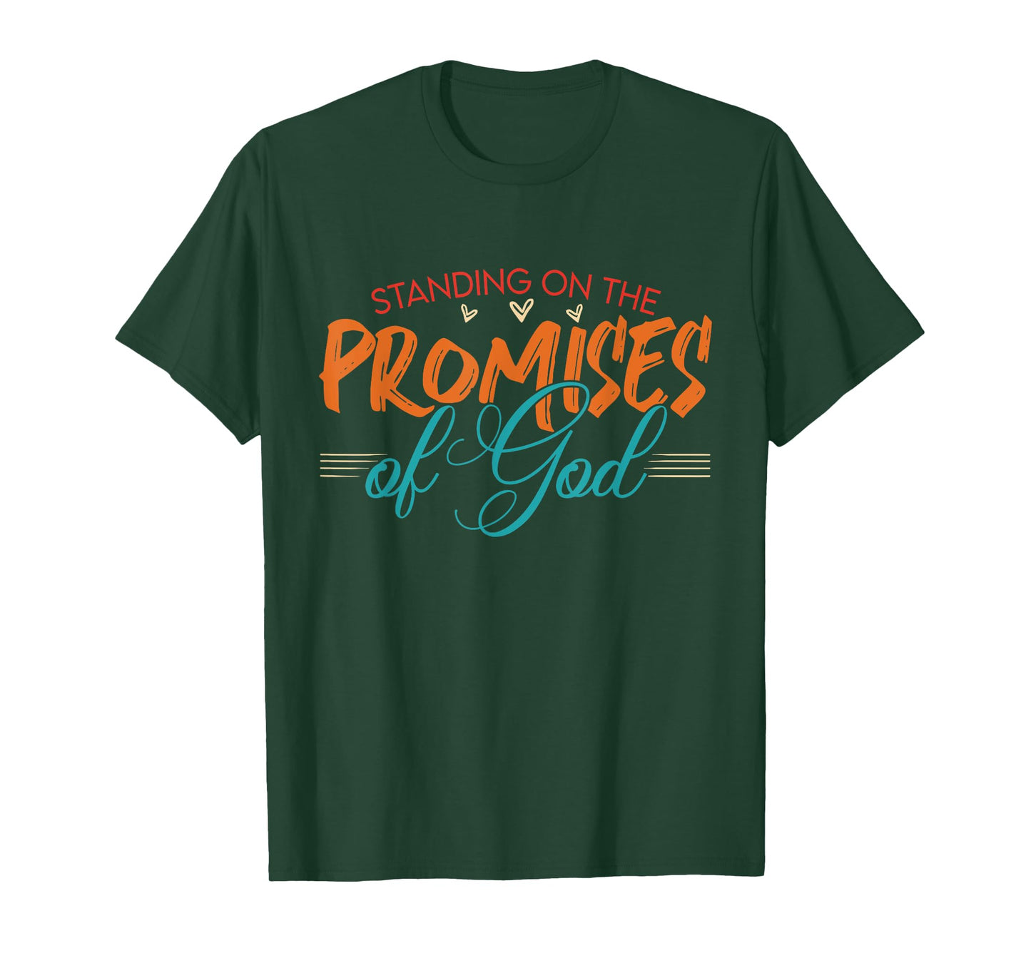 Standing On The Promises Of God Bible Faith Vintage T-Shirt