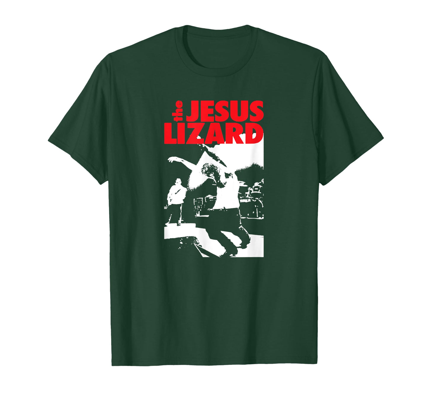 Vintage The Jesus Lizard Retro Stripes Musician T-Shirt
