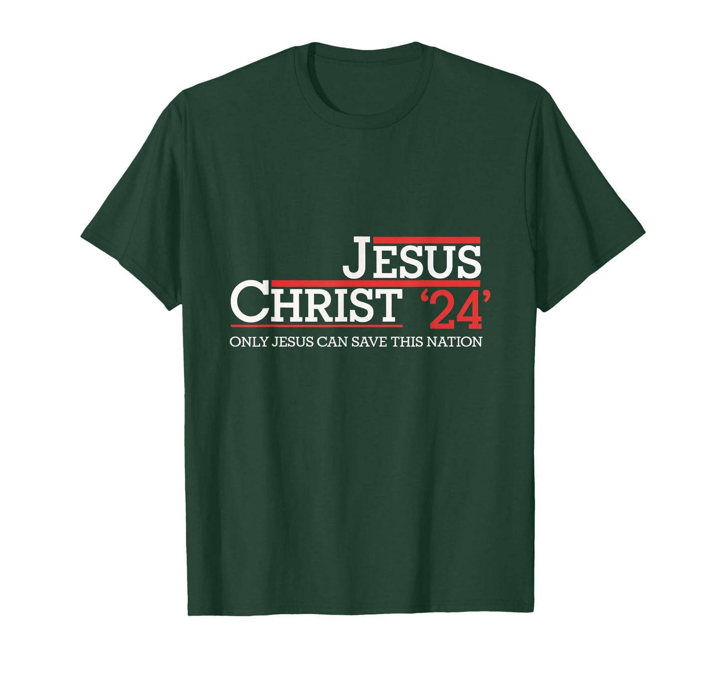 Jesus Christ 24 Save This Nation Prayer Faith T-Shirt