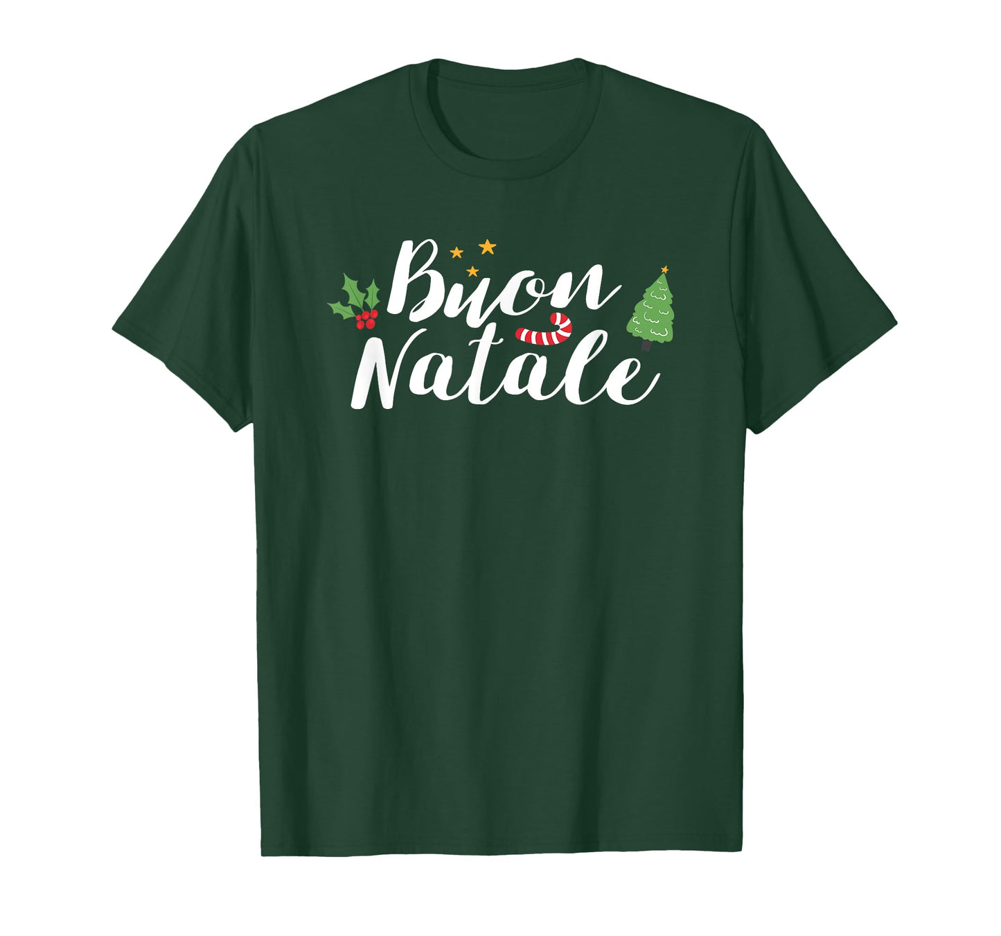 Buon Natale Italy Pride Xmas Holiday Italian Christmas Elves T-Shirt