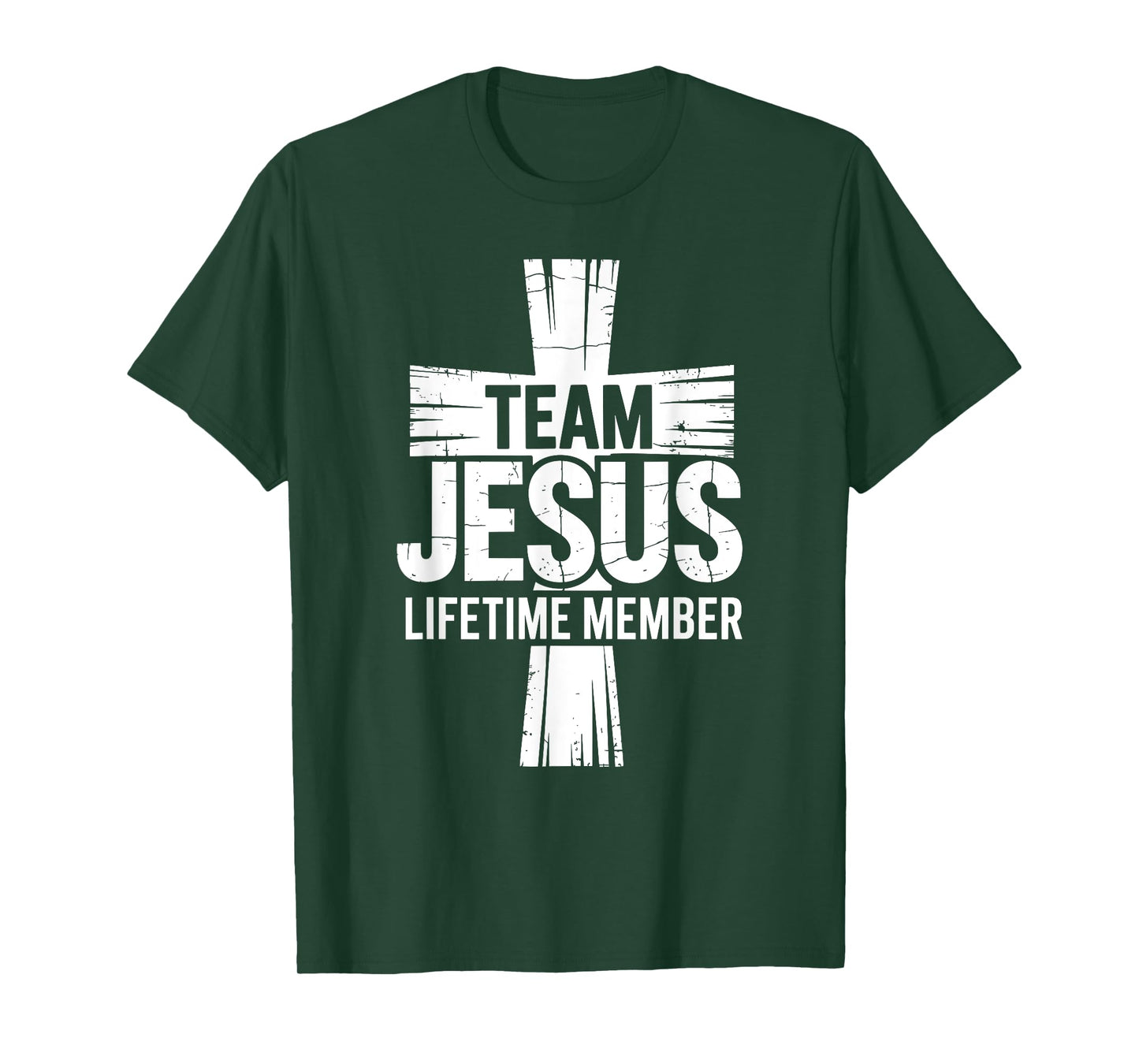 Member of Team Jesus Christian Cross Bible Belief T-Shirt