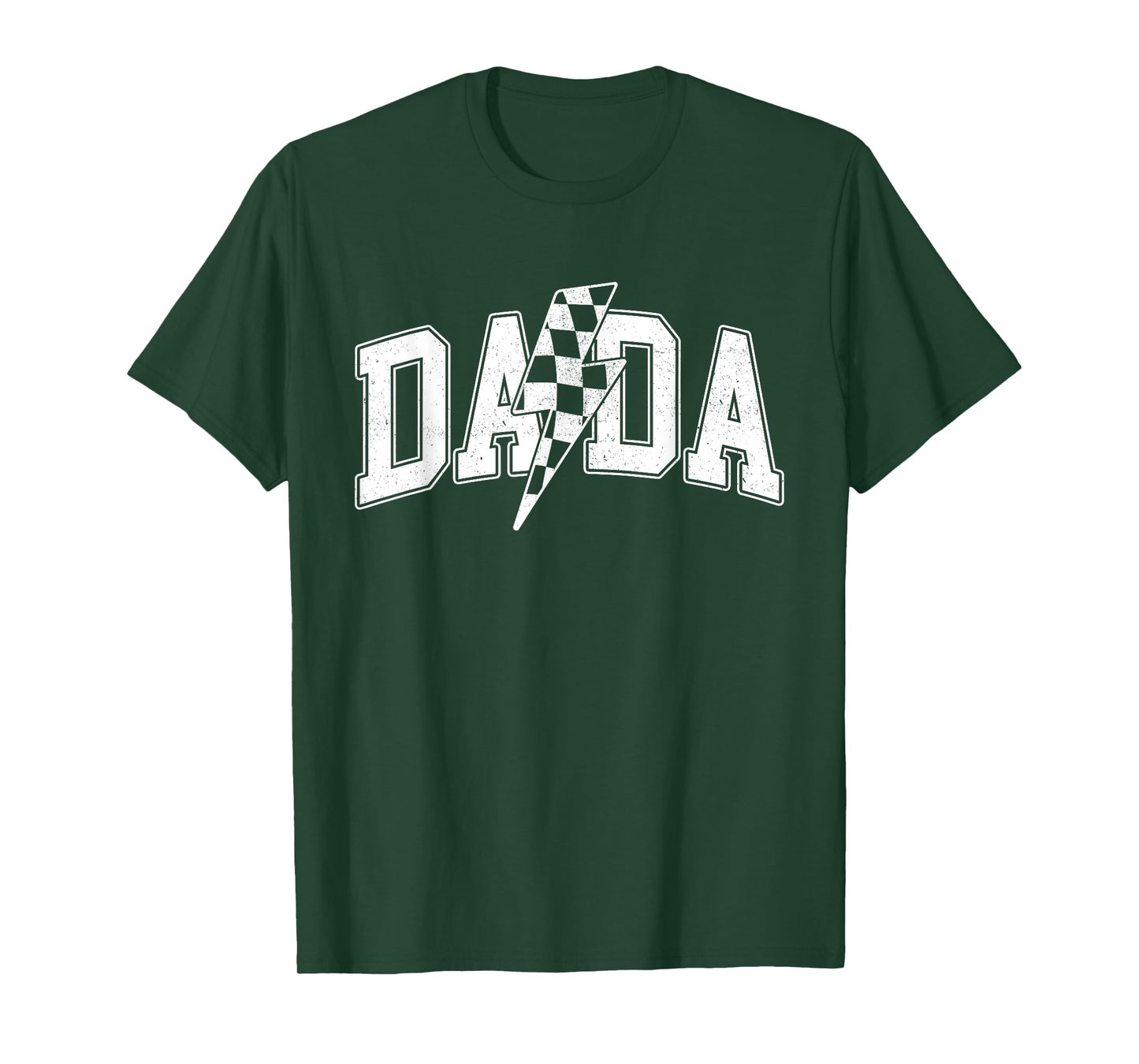 Dada Racing Car Family Matching Birthday Party Father's Day T-Shirt