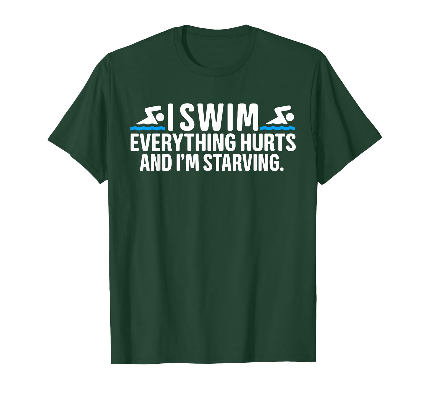 Funny Humor Swimming Swimmer Saying tee Unisex-Kids, Girls Black Small Modern Funny Swim Crew Neck Short Sleeve T-Shirt Swimming T-Shirt Sports