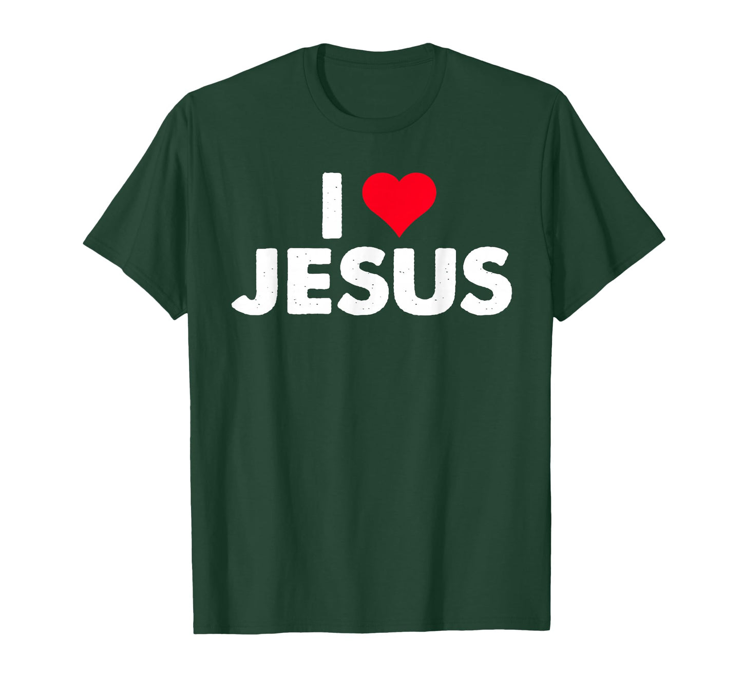 I Love Heart Jesus Christians Faith in Christ T-Shirt