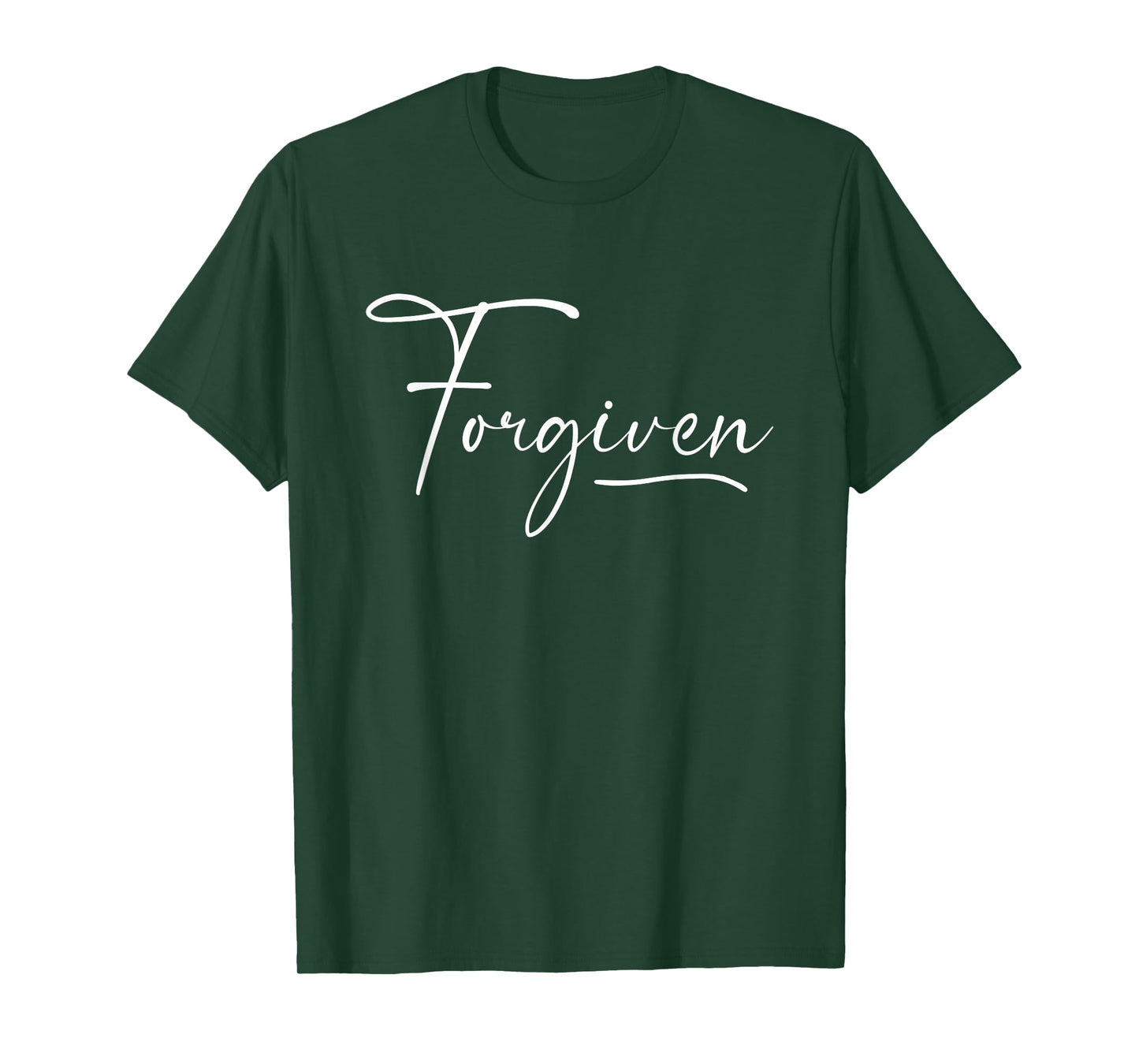 Forgiven Christian - Bible Verse Christian Faith Religious T-Shirt