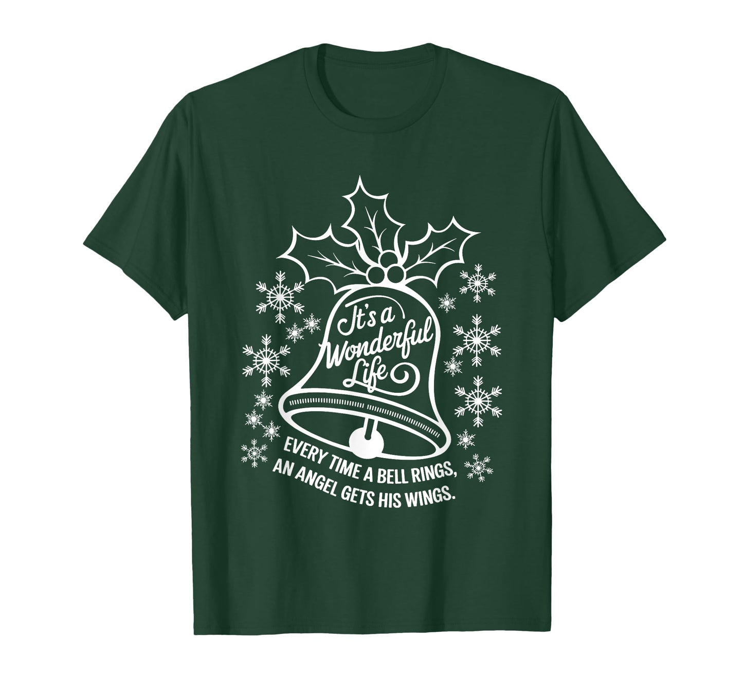 It's a Wonderful Life Everytime A Bell Rings Christmas Movie T-Shirt