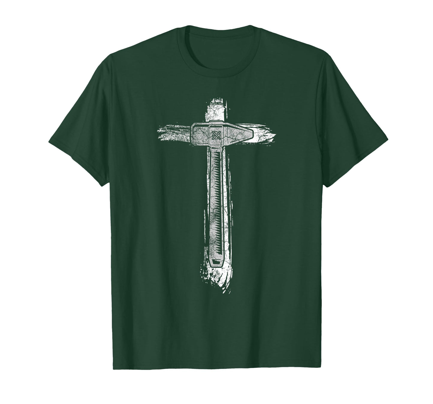 Blacksmith Hammer Cross | Christian Blacksmithing T-Shirt