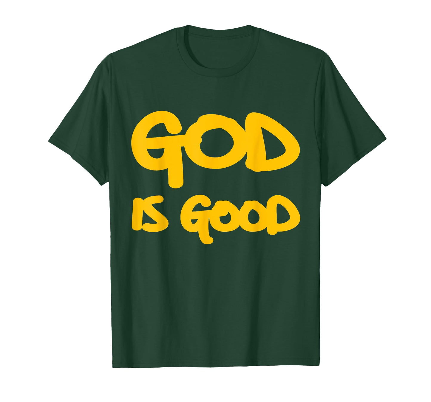 God is Good Yellow Christian Shirt T-Shirt