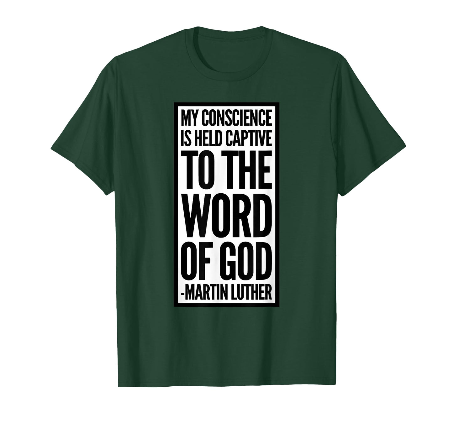 Funny The Word of God Quote Christianity Bible Church God T-Shirt