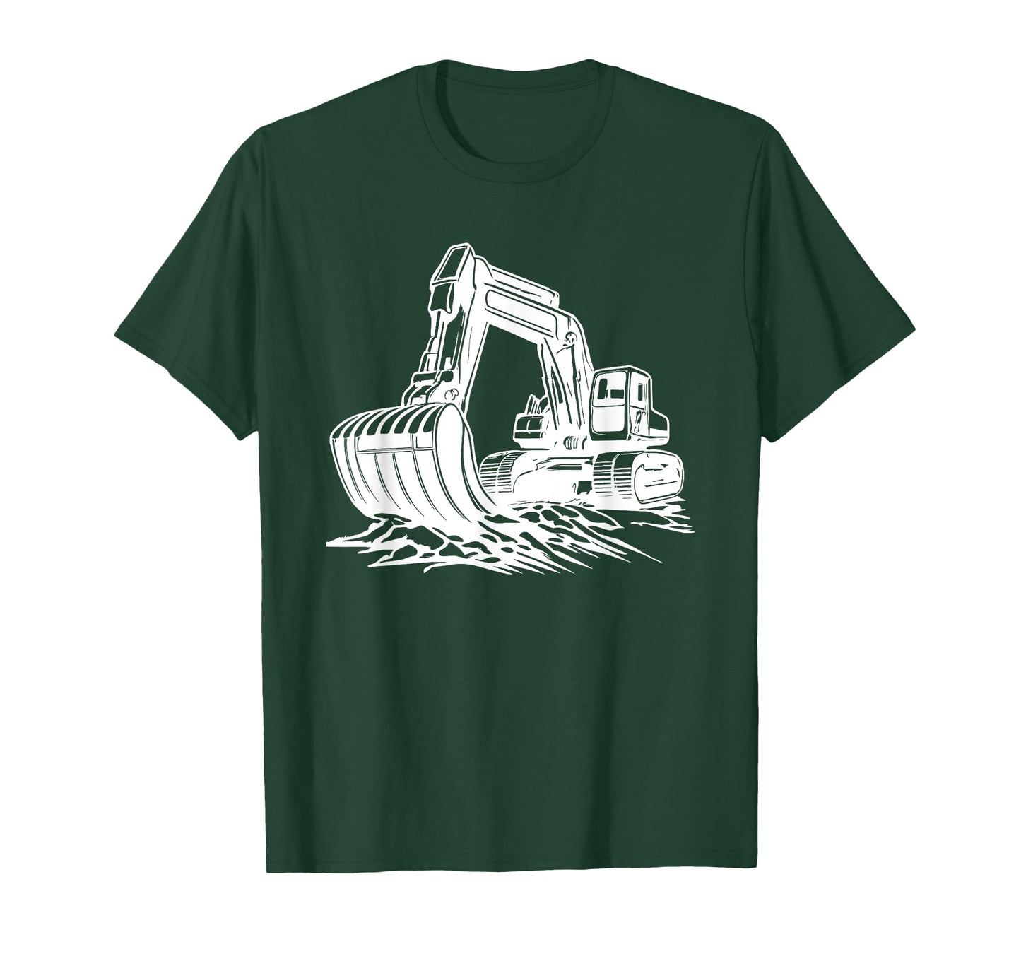 Funny Excavating Heavy Equipment Operator Excavator T-Shirt
