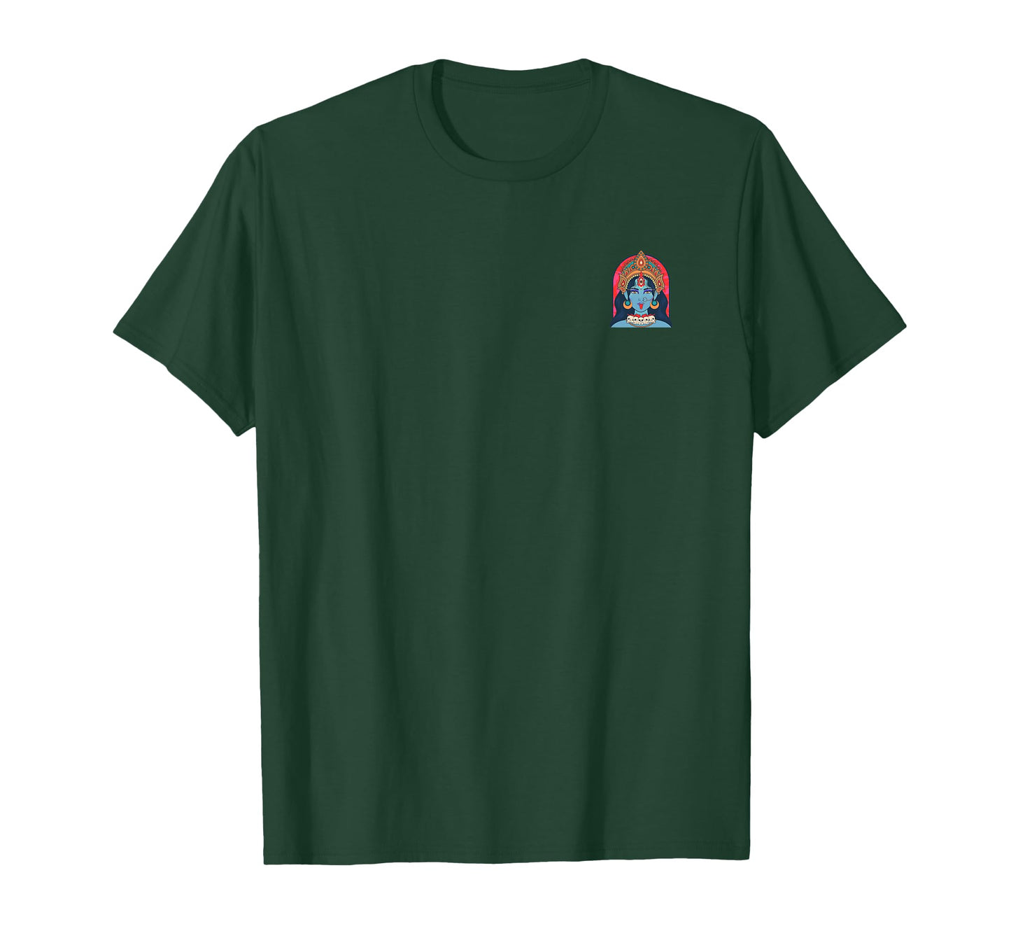 Kali - Hindu God (Deity Graphic) (Back Print) T-Shirt