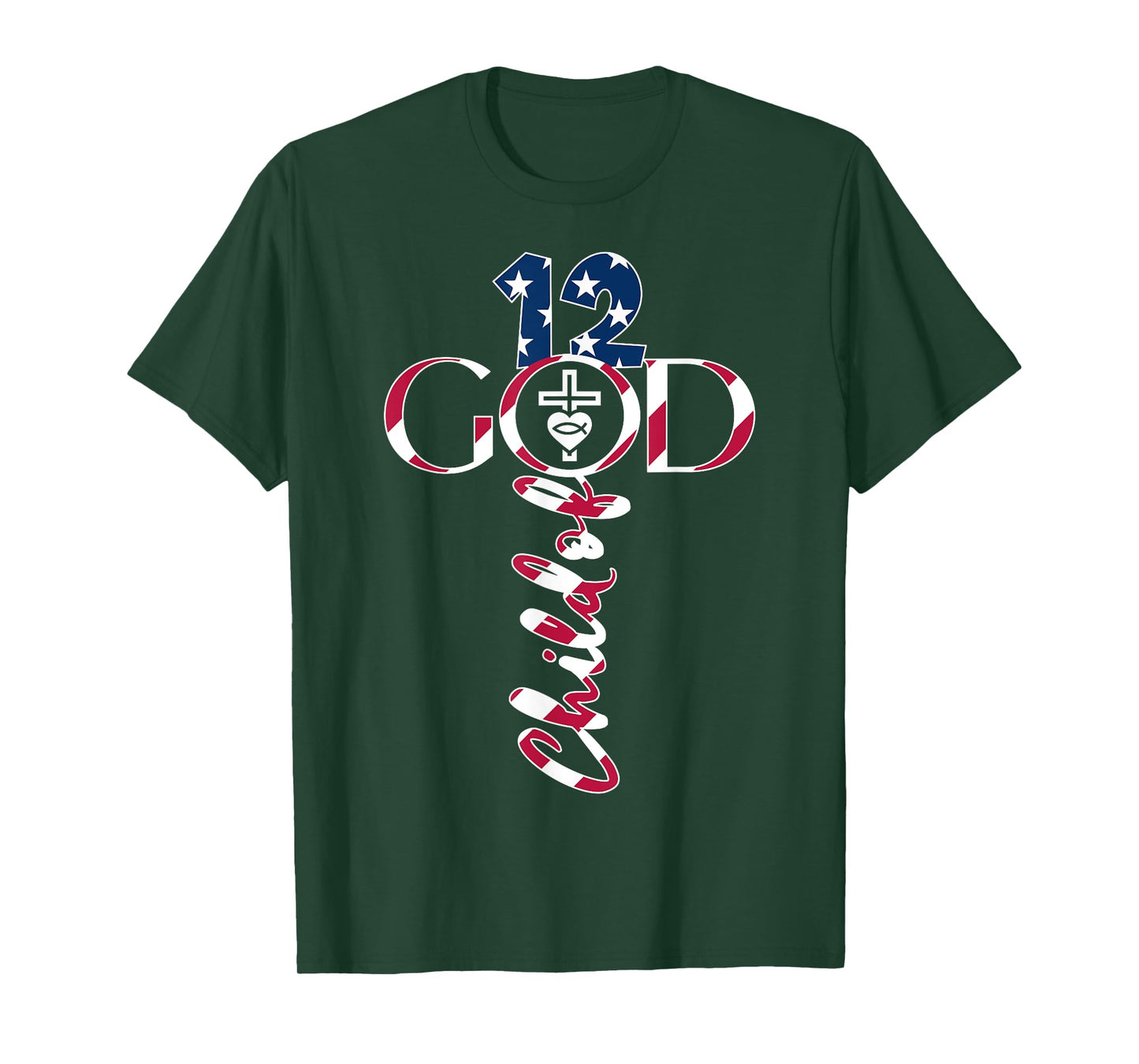 GOD 12 YEARS JESUS 12TH BIRTHDAY T-Shirt