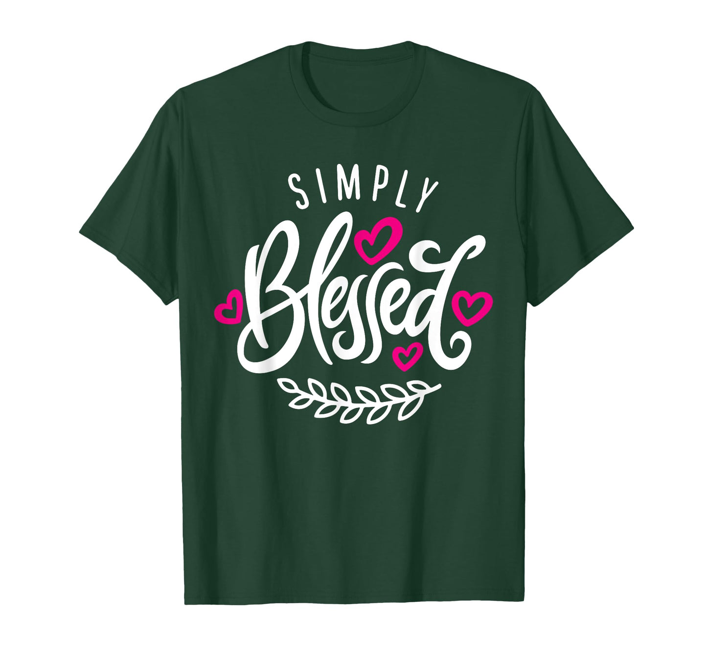 Blessed Beyond Measure Simply Blessed Family Blessing Faith T-Shirt