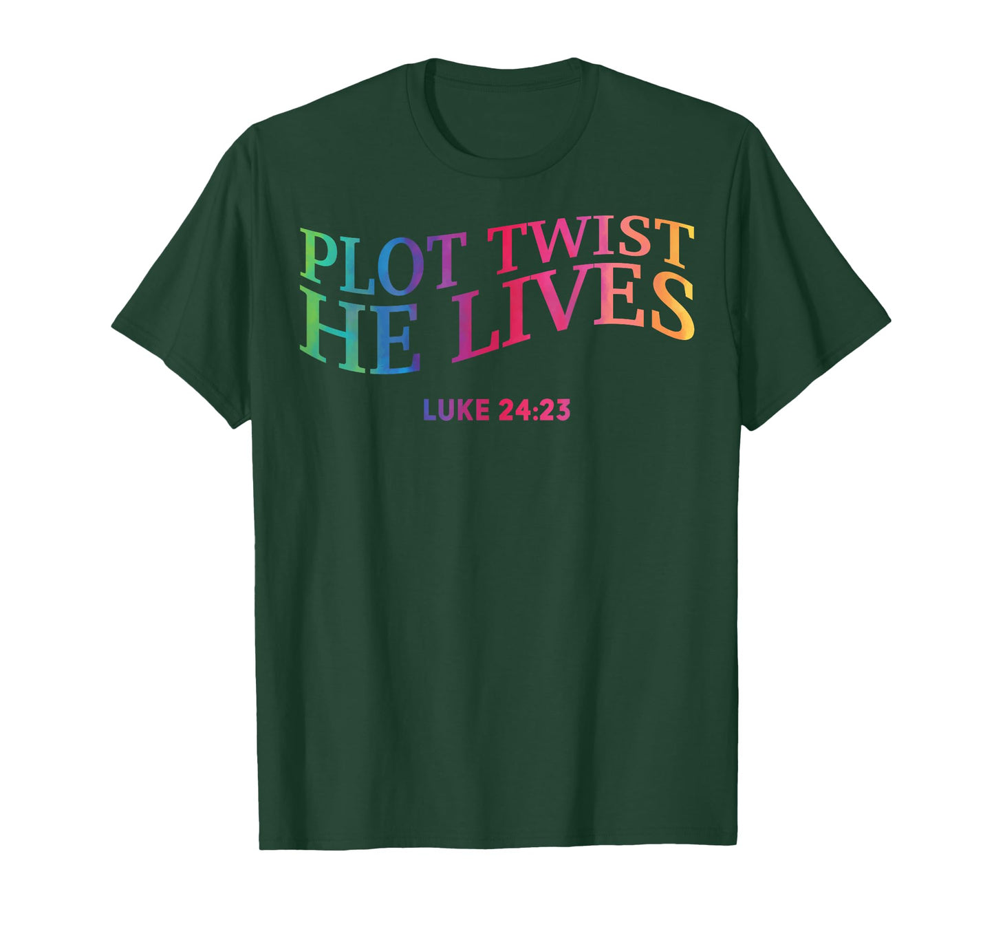 Plot Twist He Lives Christian Funny Easter God Toddler Son T-Shirt