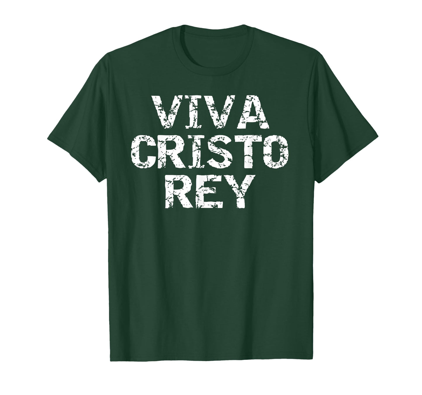 Long Live Christ the King in Spanish Faith Viva Cristo Rey T-Shirt
