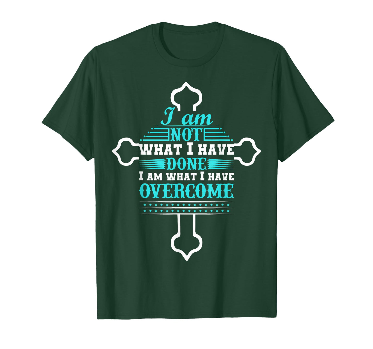 Celebrate Recovery T-Shirt Christian Cross Tee with Quotes. T-Shirt